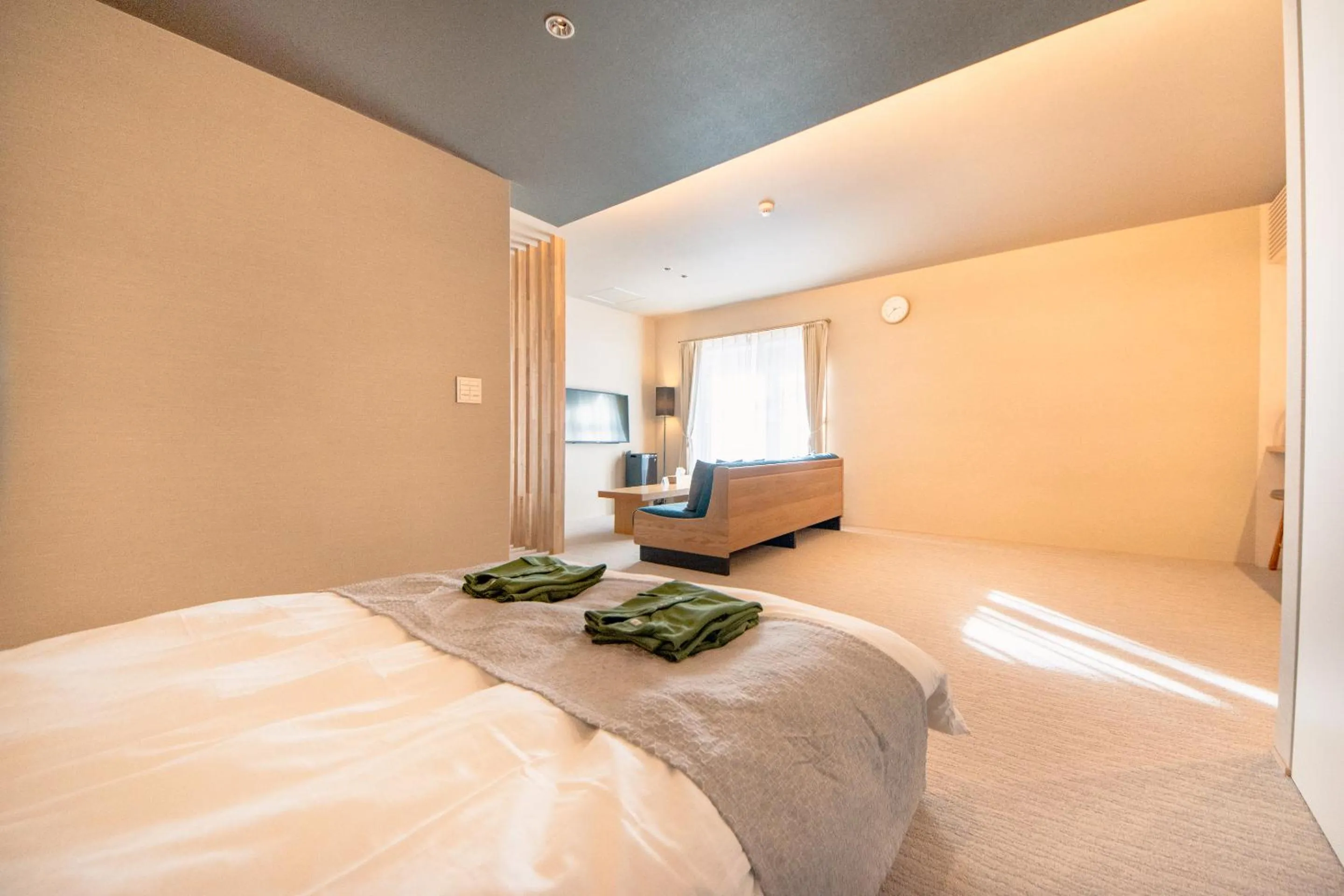 Bedroom, Bed in Hotel Rokune