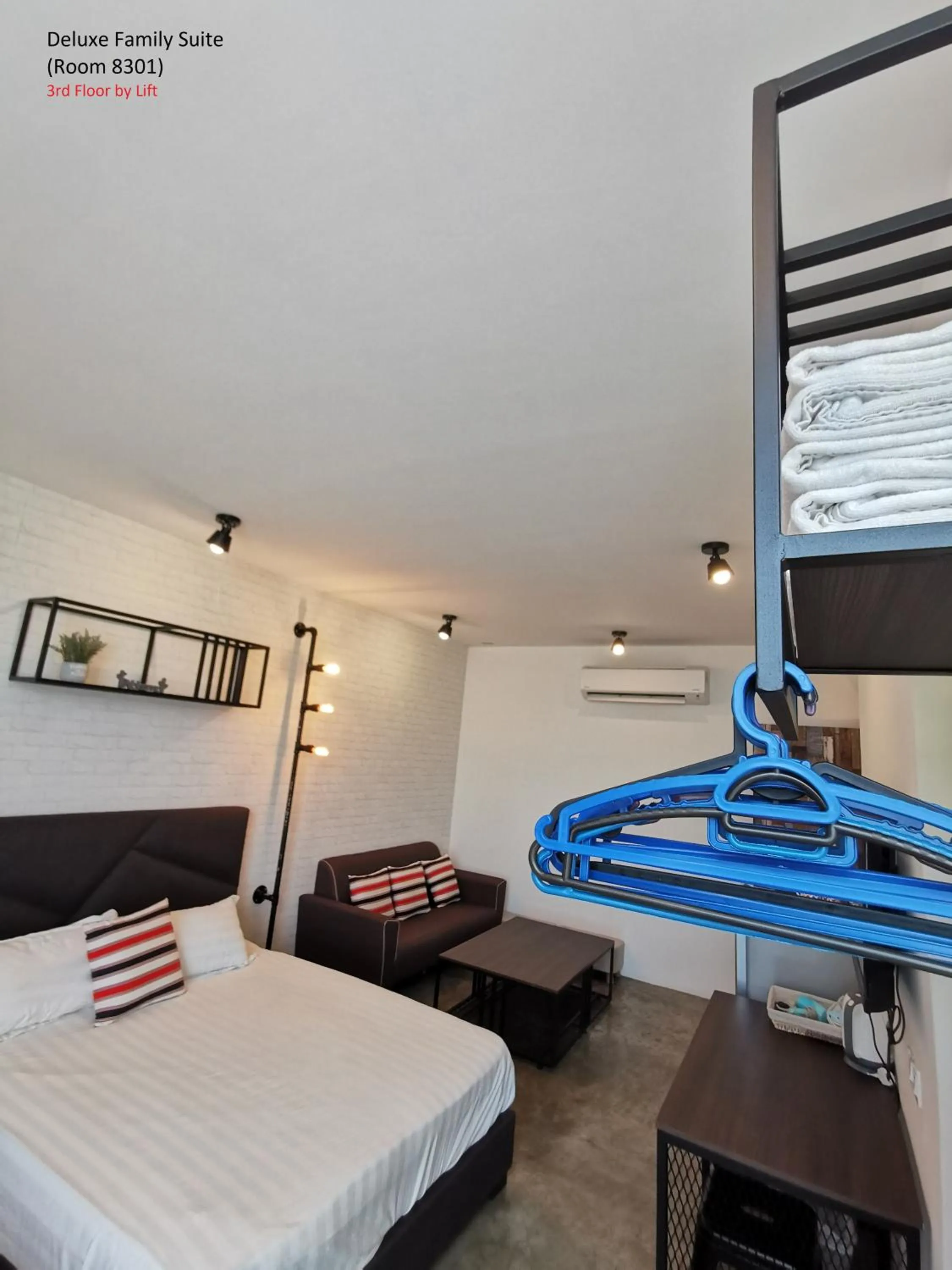 Bed in Mwv Family Suite Room