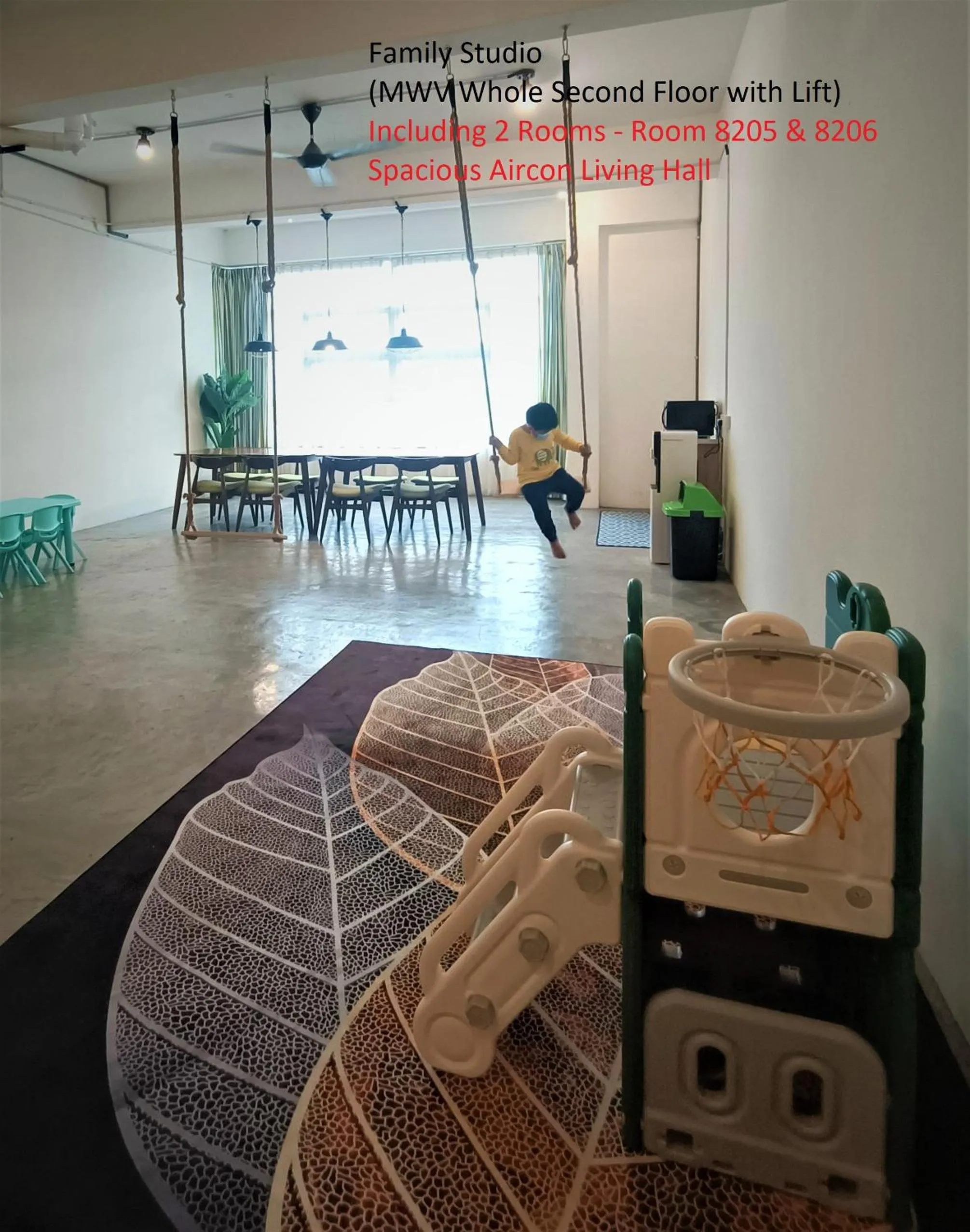 Bed in Mwv Family Suite Room