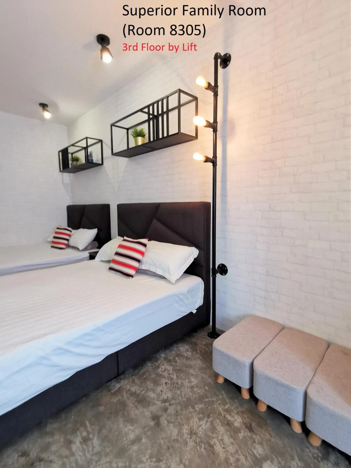 Bed in Mwv Family Suite Room