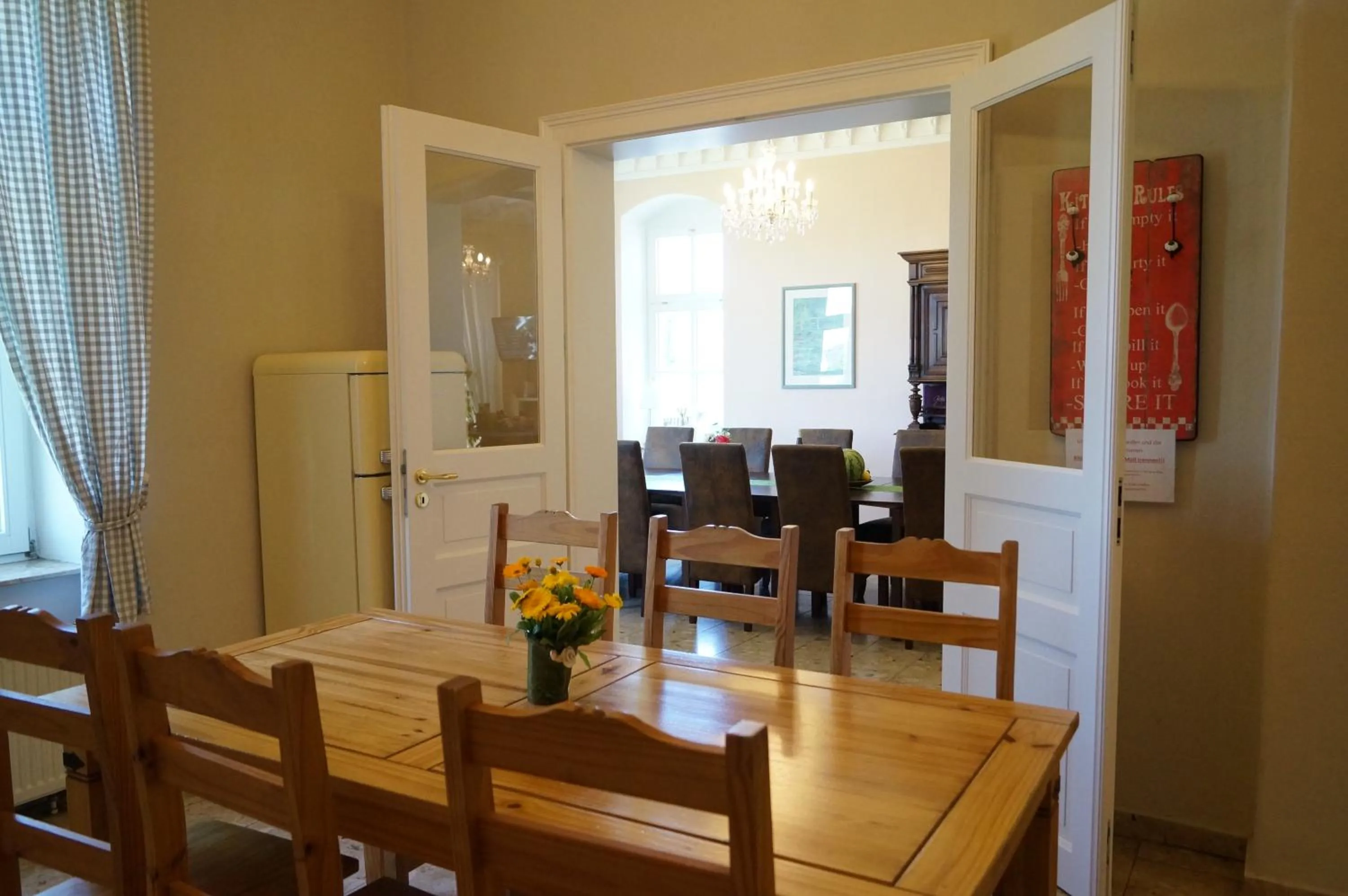 Kitchen or kitchenette in Villa Unger