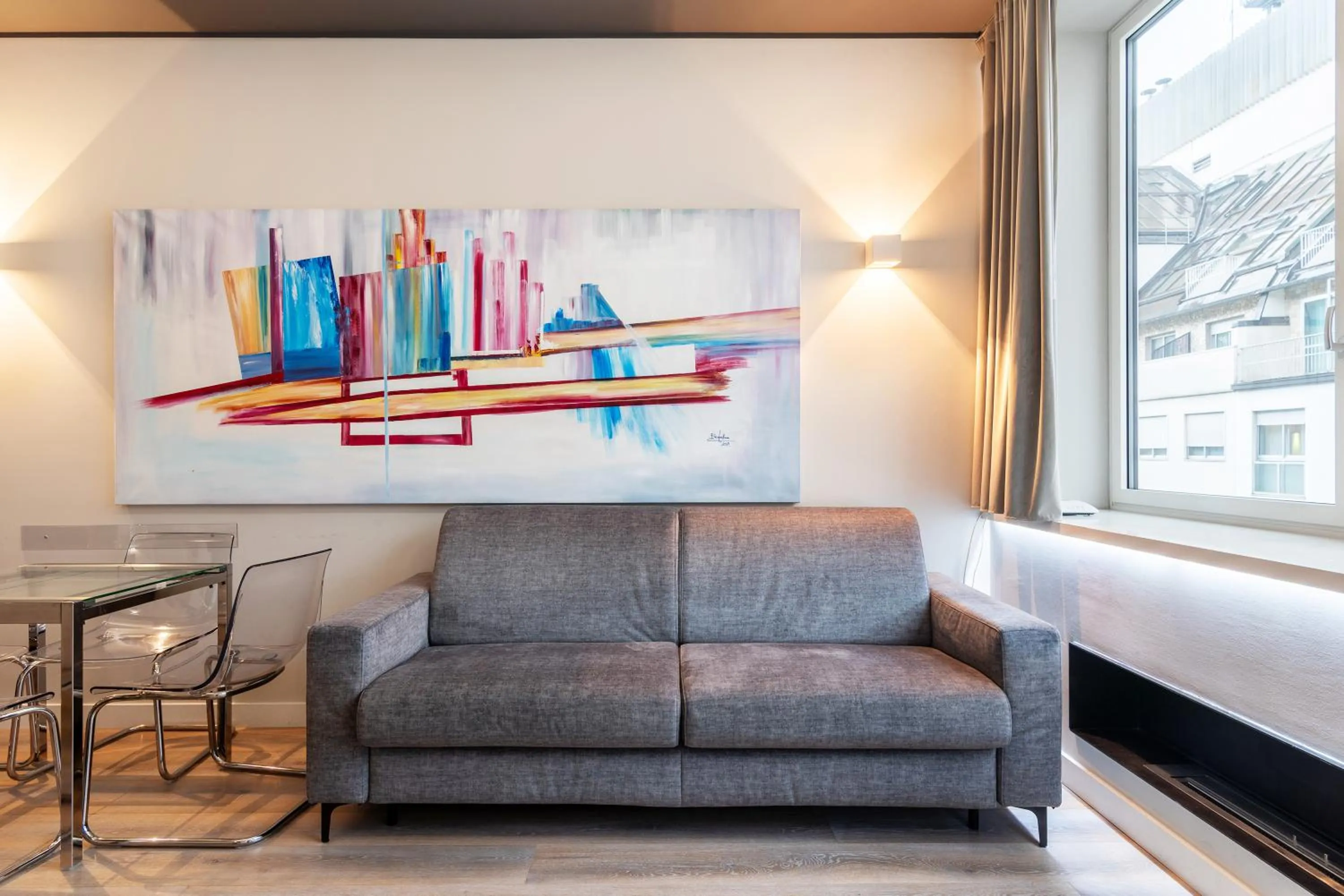 Living room in easyhomes-City Centre Suites