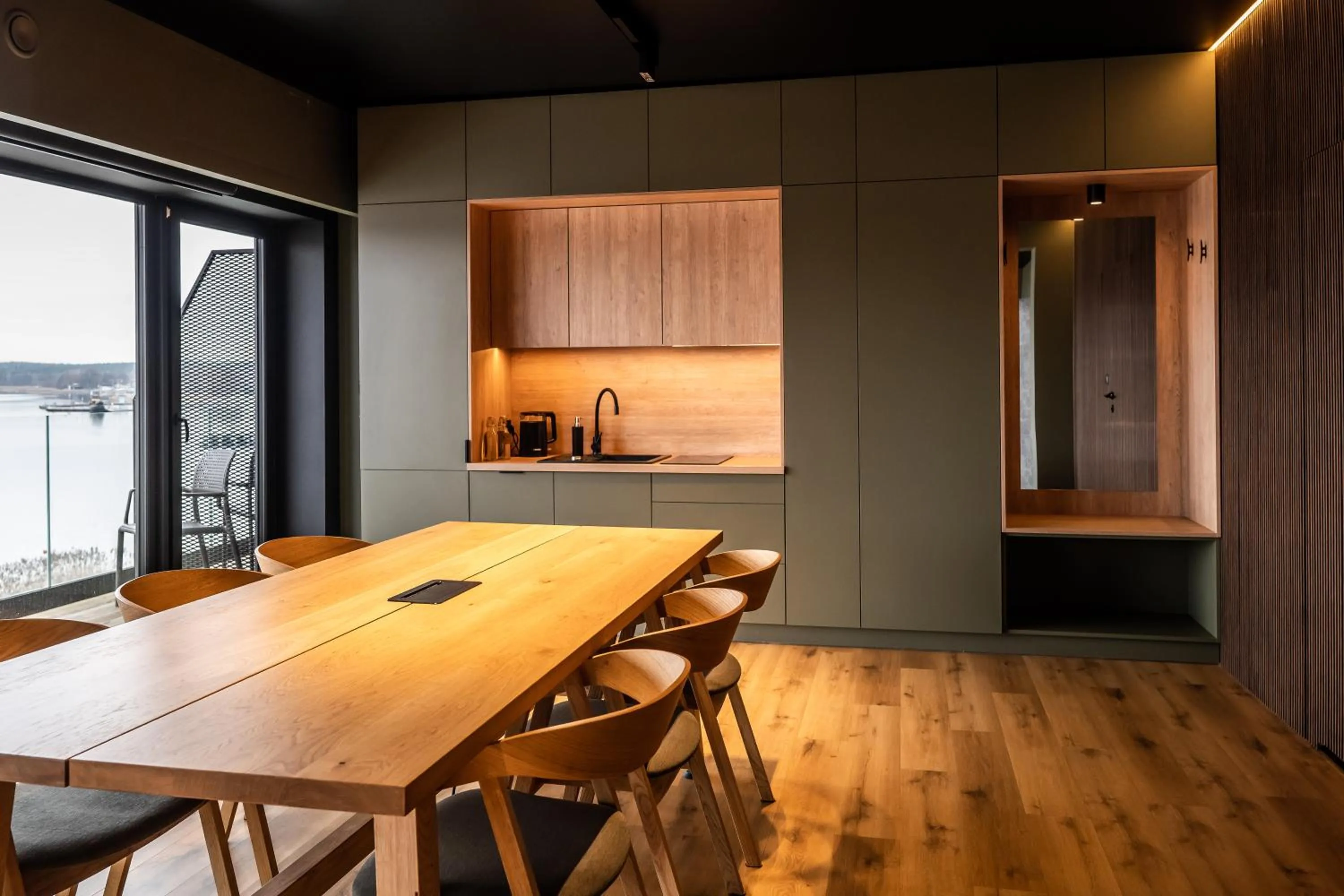 Kitchen or kitchenette in OTTON-Charzykowy Bed&Restaurant