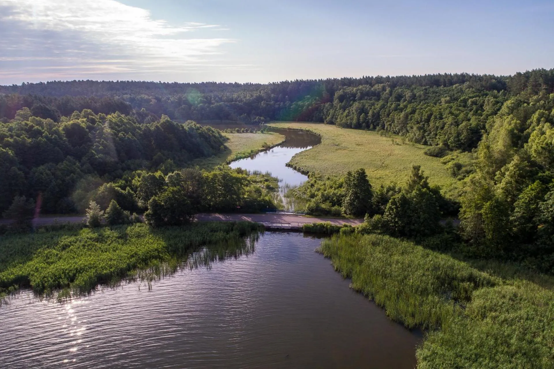 Natural landscape in OTTON-Charzykowy Bed&Restaurant