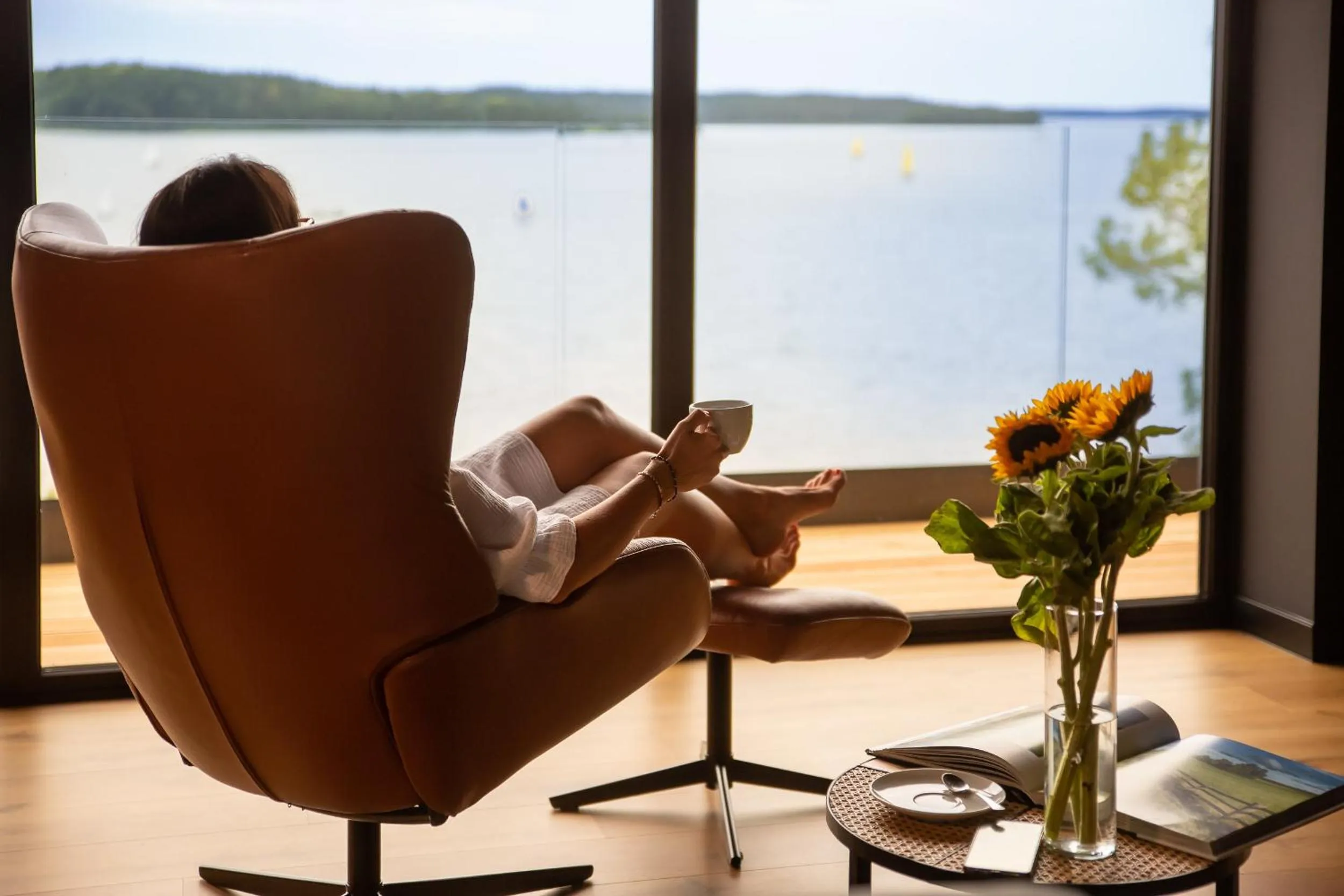 Seating area in OTTON-Charzykowy Bed&Restaurant