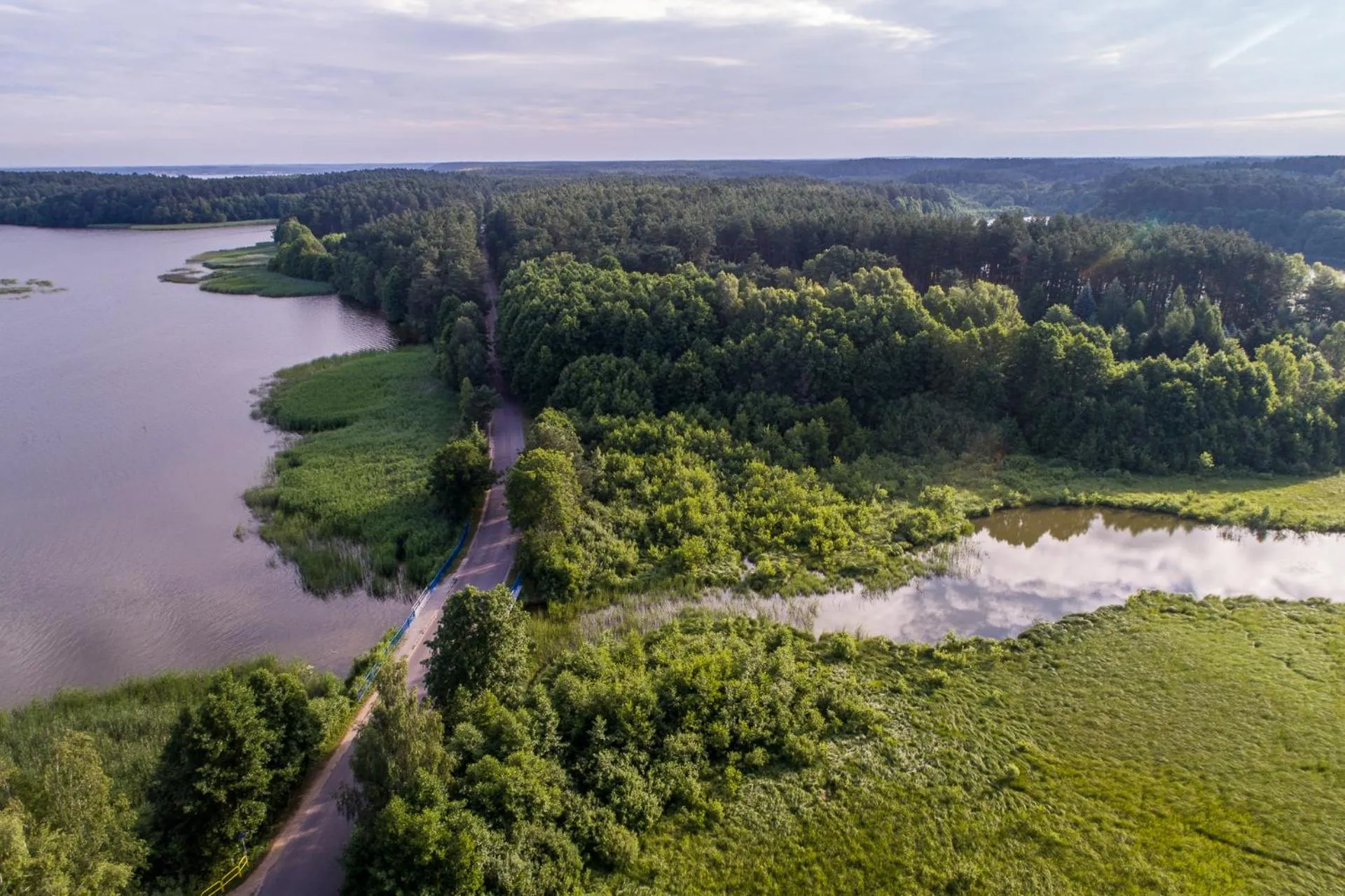 Natural landscape in OTTON-Charzykowy Bed&Restaurant