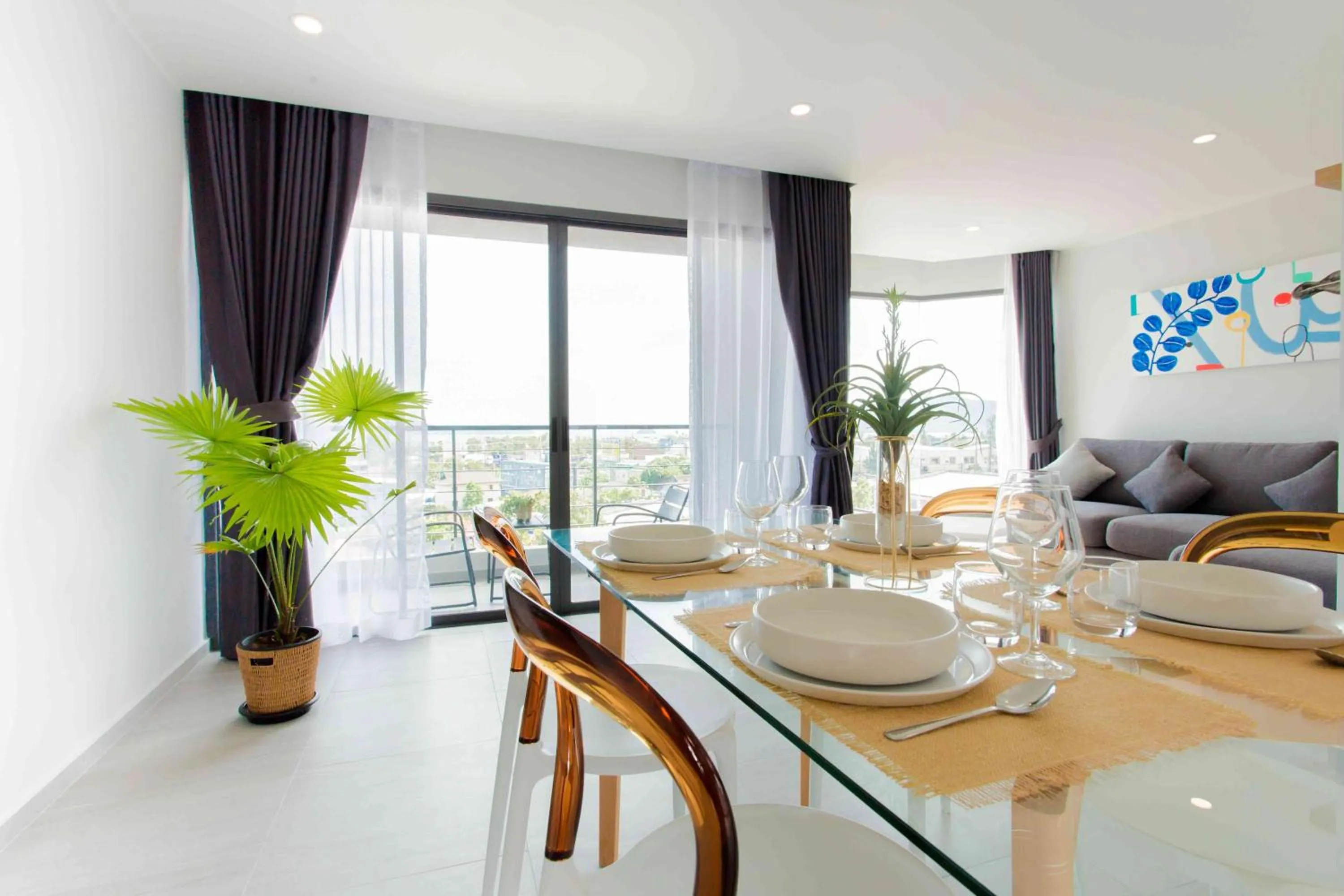 Living room in NOON Village - Tower 2&3