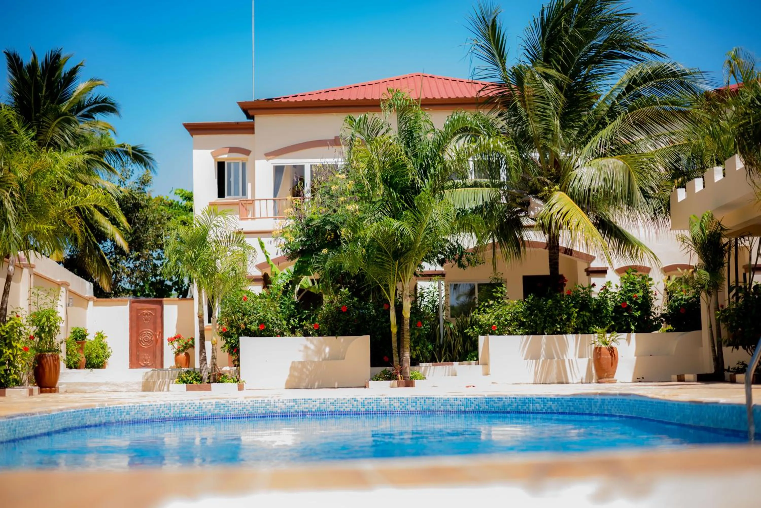 Property building in Golden Palm Boutique Zanzibar