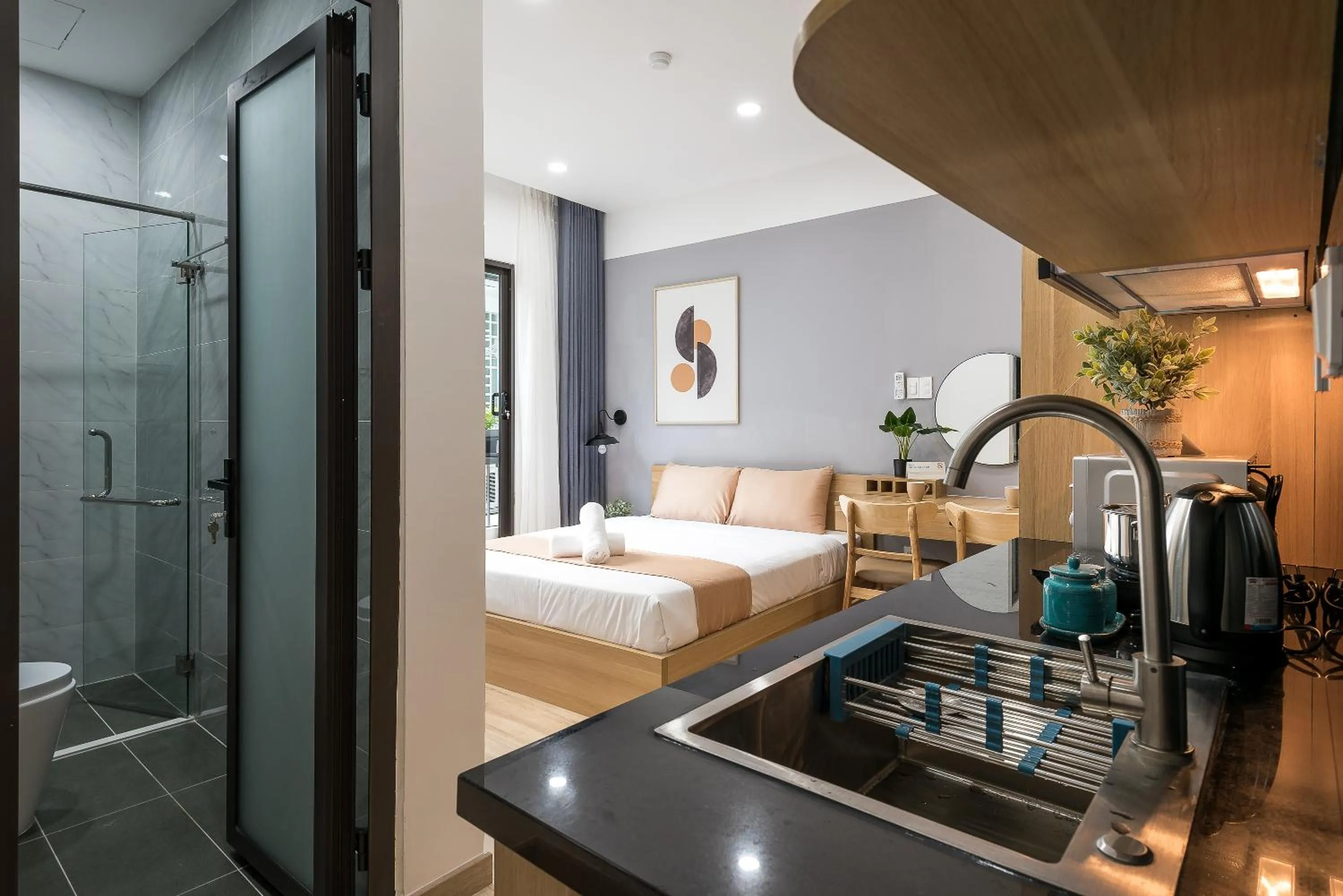 Photo of the whole room, Bed in Cozrum Homes Ambera House