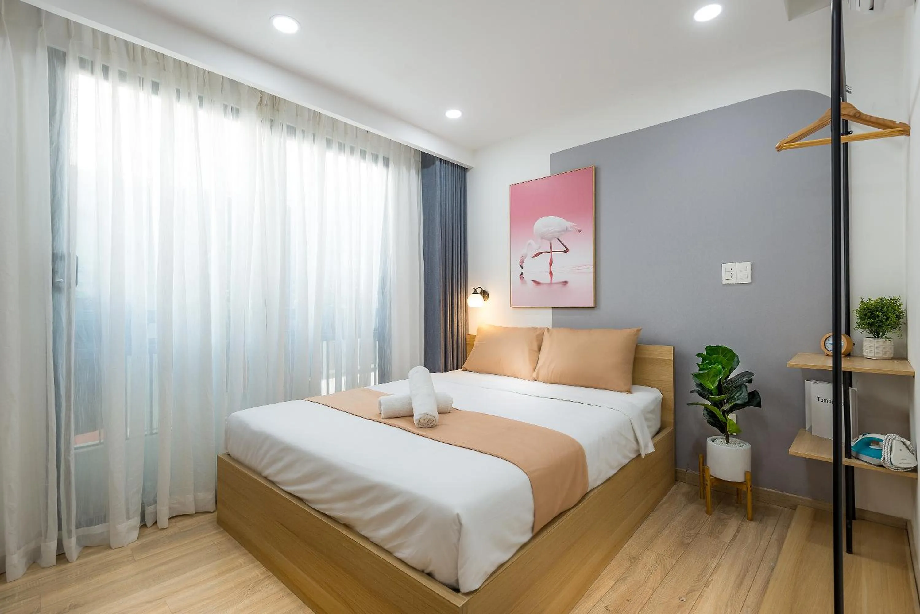 Bed in Cozrum Homes Ambera House