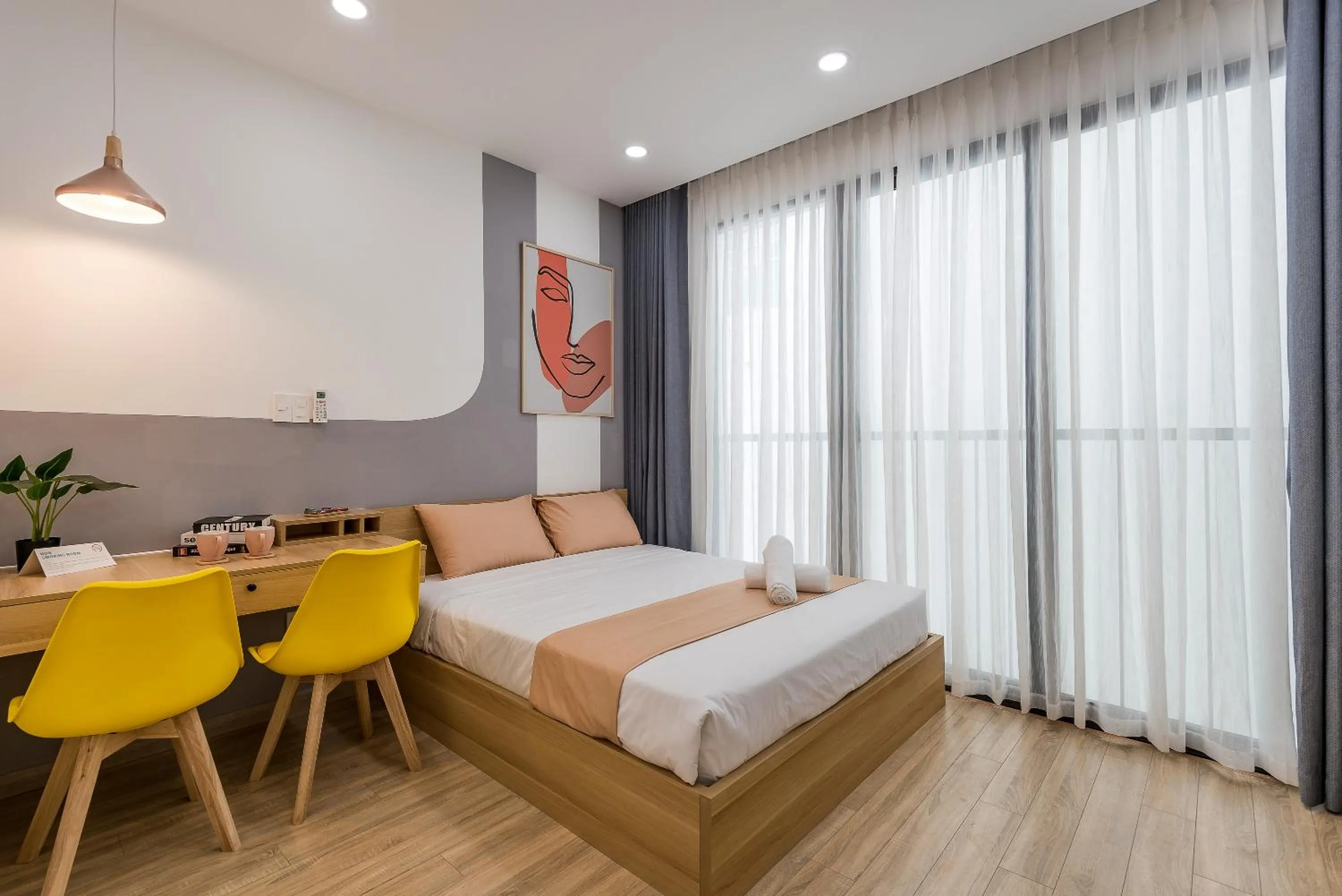 Photo of the whole room, Bed in Cozrum Homes Ambera House