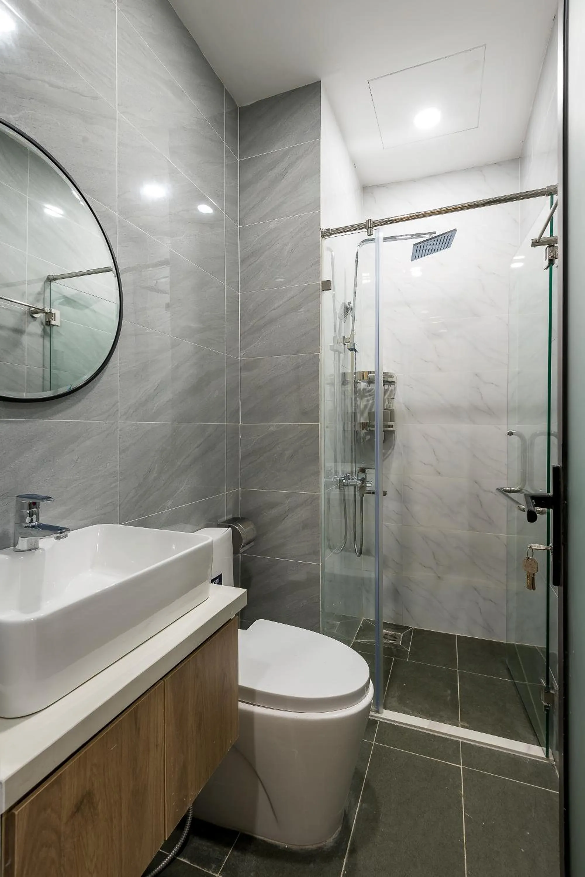 Bathroom in Cozrum Homes Ambera House