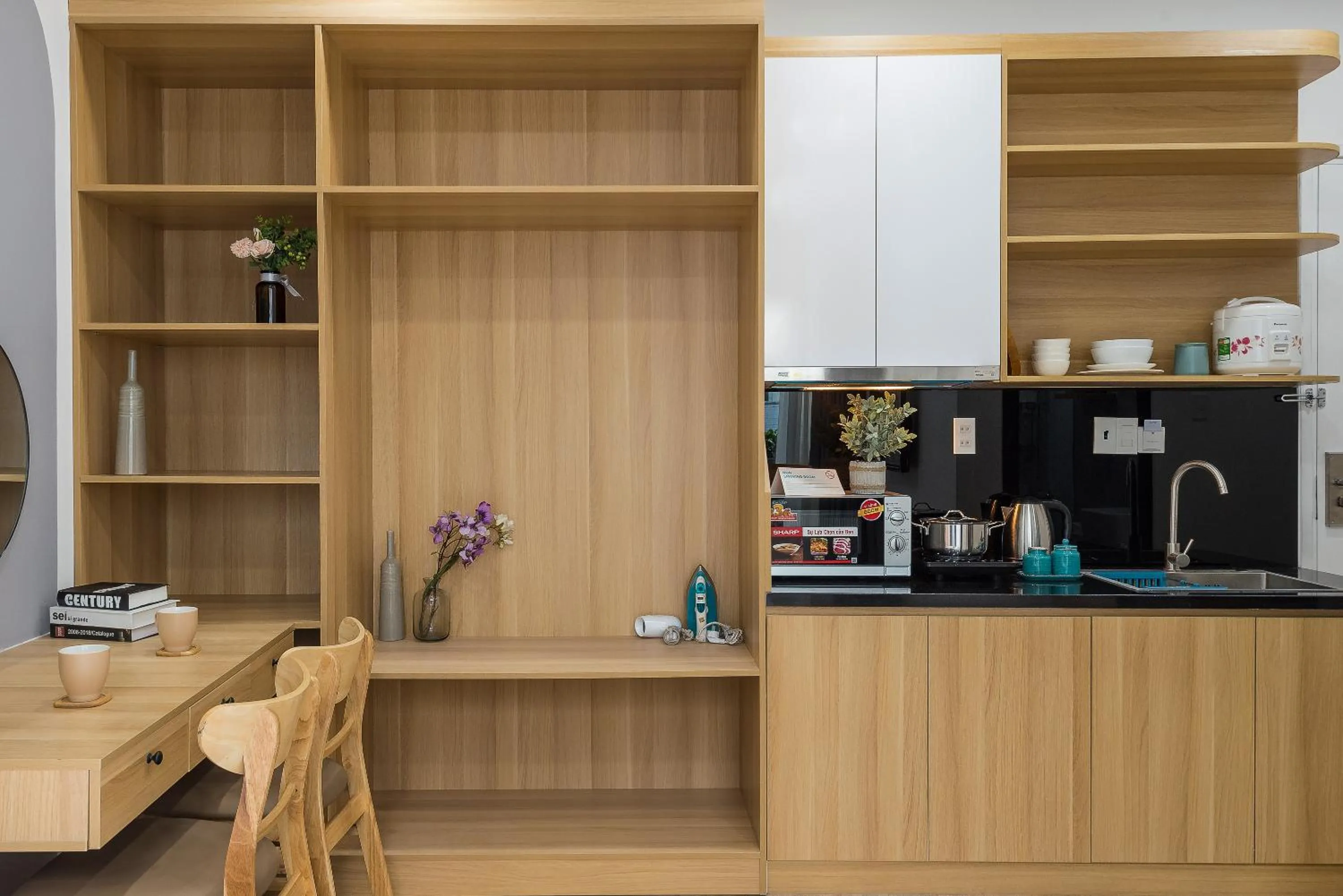 Kitchen or kitchenette in Cozrum Homes Ambera House