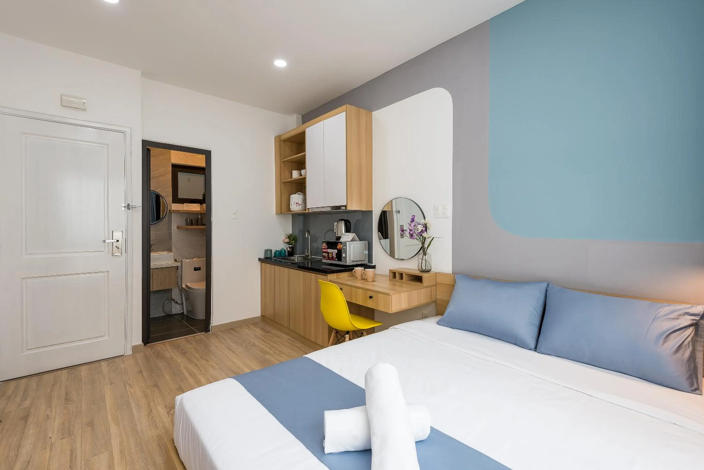 Photo of the whole room, Bed in Cozrum Homes Ambera House