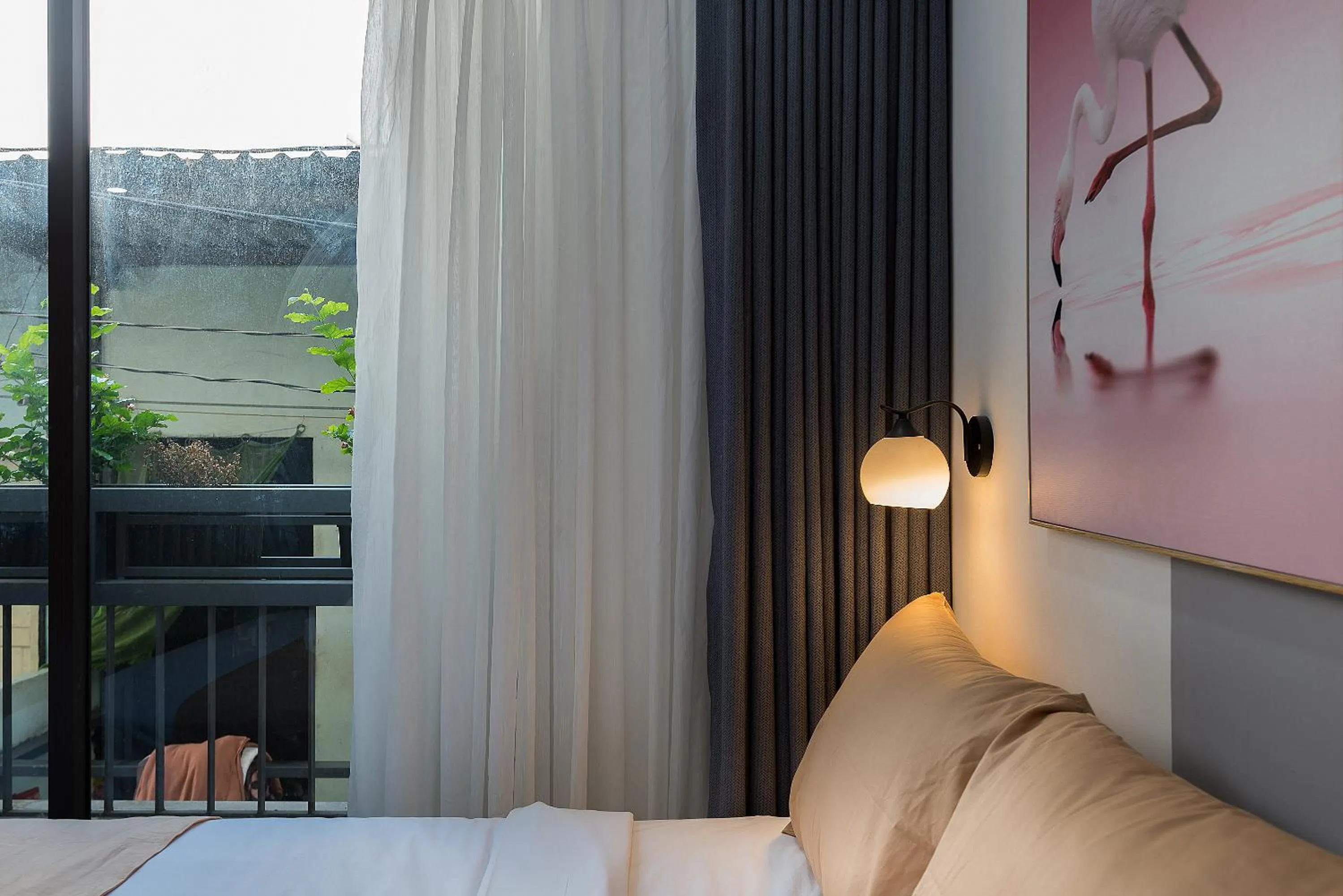 Bed in Cozrum Homes Ambera House