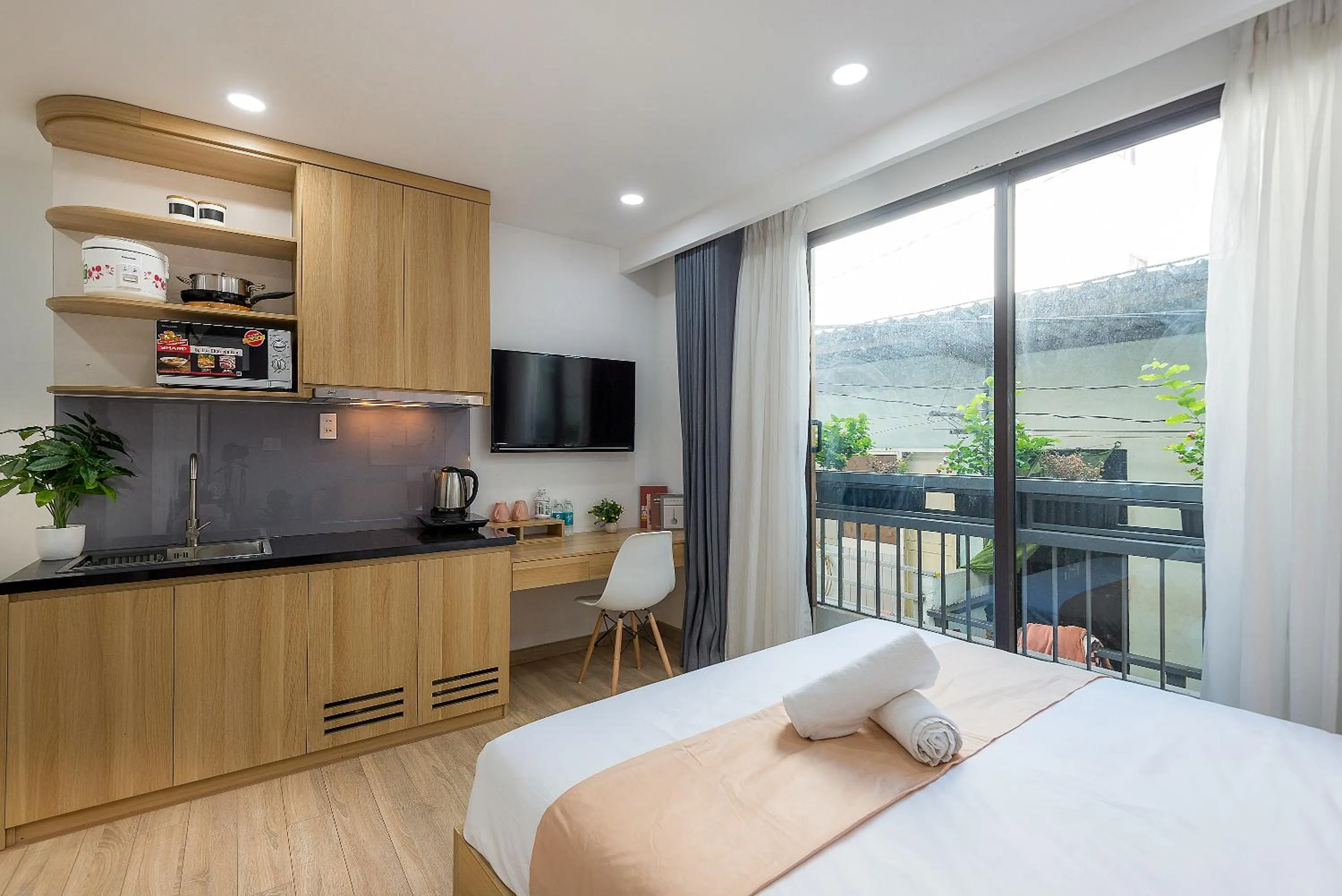 Bedroom, Bed in Cozrum Homes Ambera House