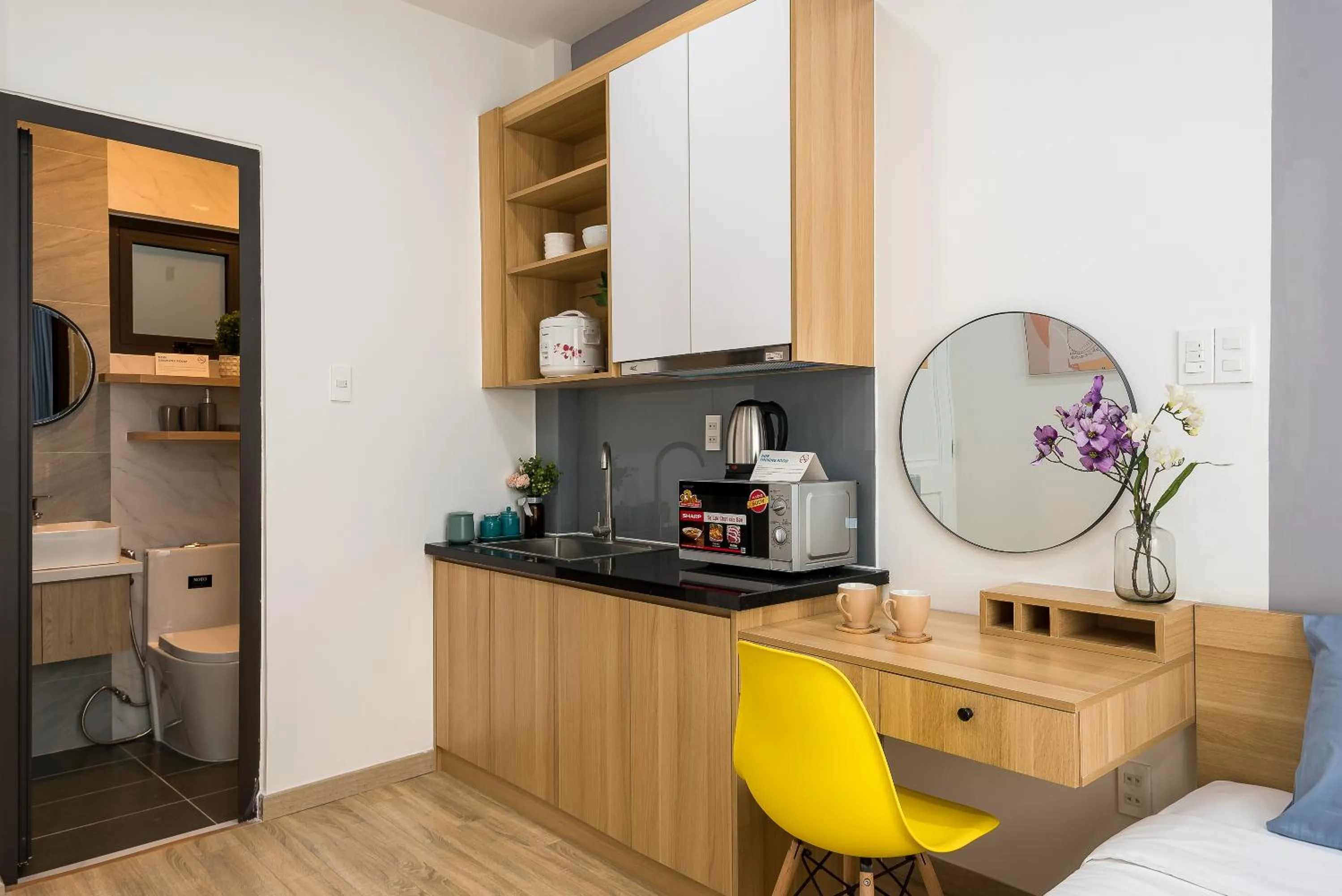 Kitchen or kitchenette in Cozrum Homes Ambera House