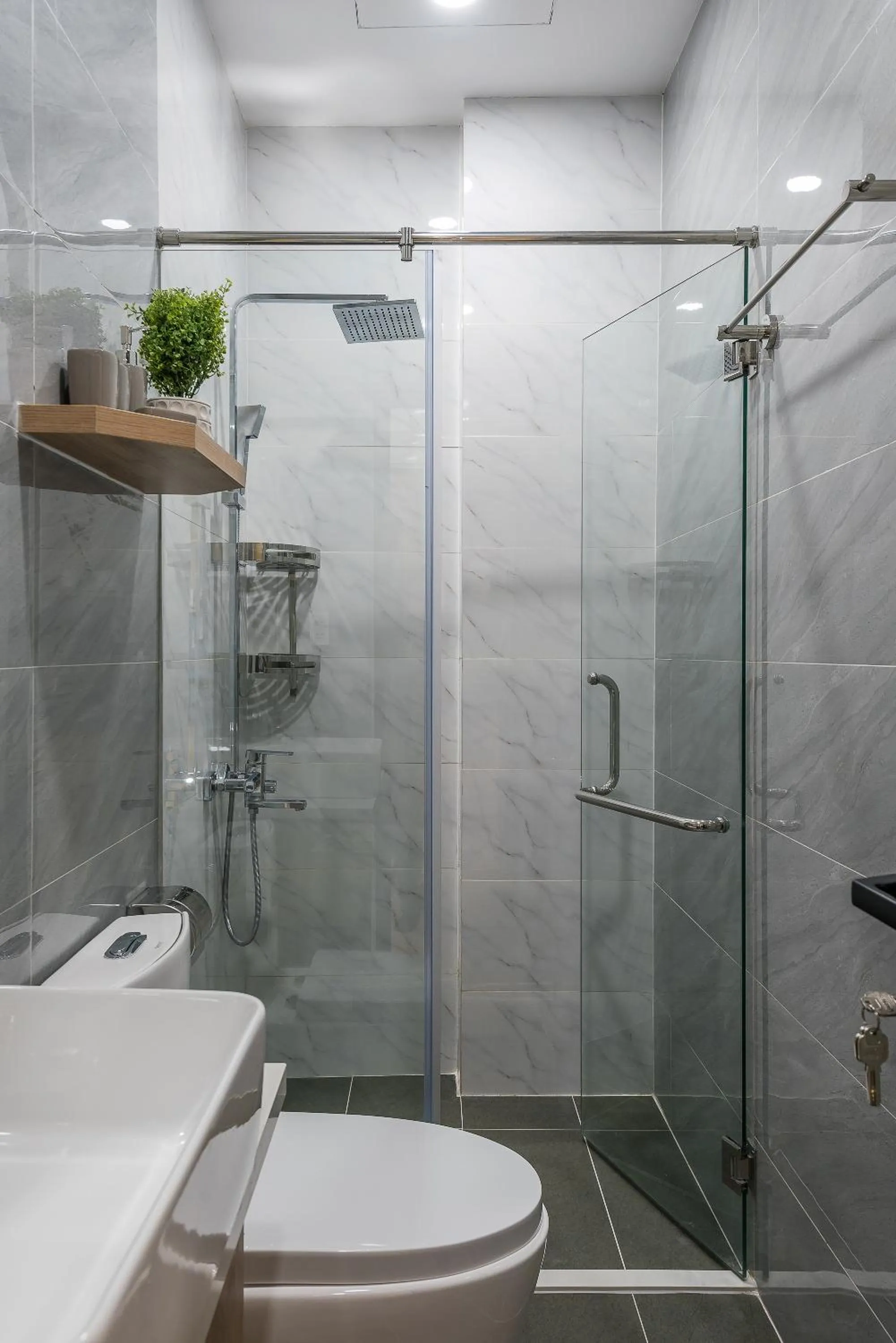 Bathroom in Cozrum Homes Ambera House