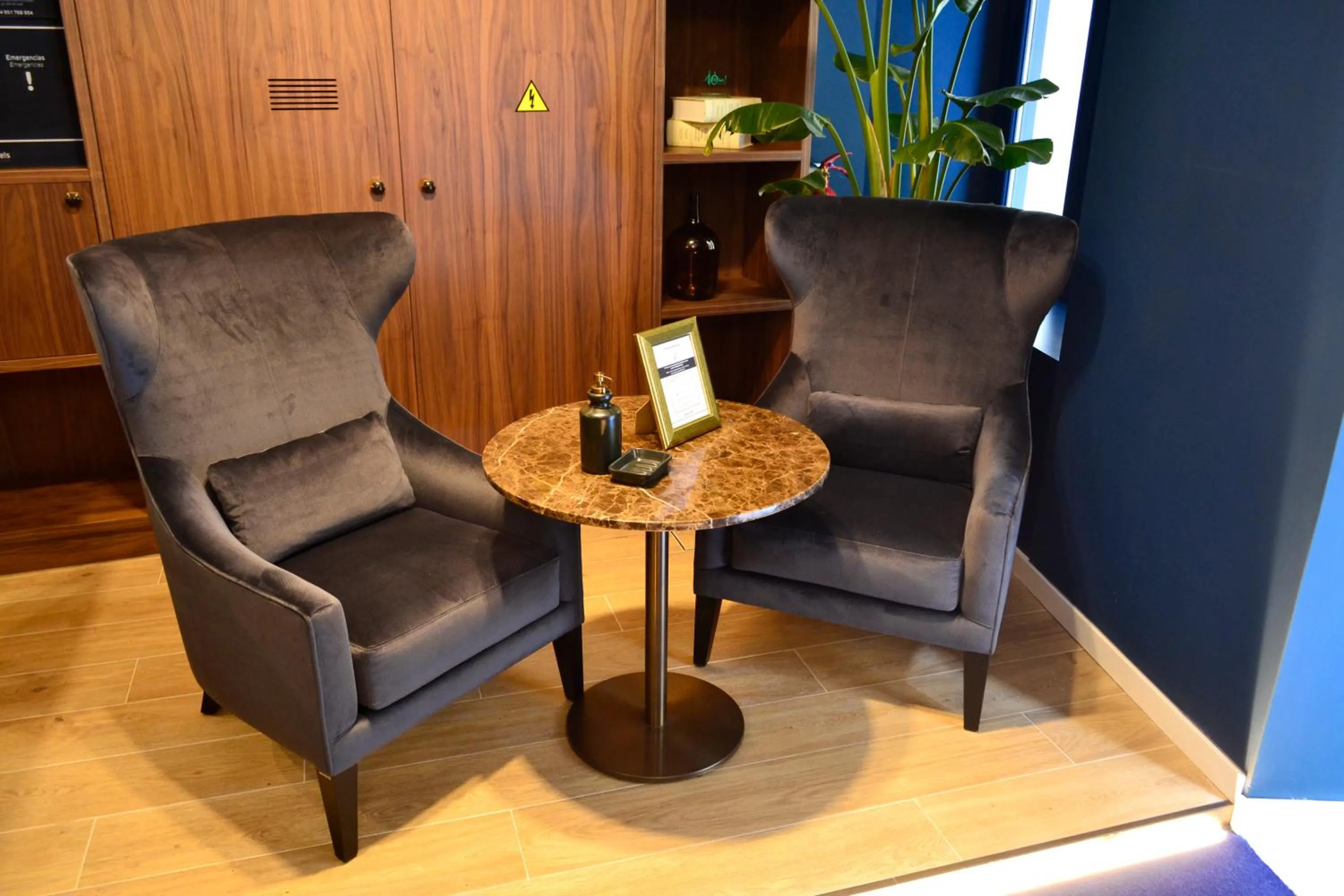 Decorative detail in Hotel Alda Galería Coruña