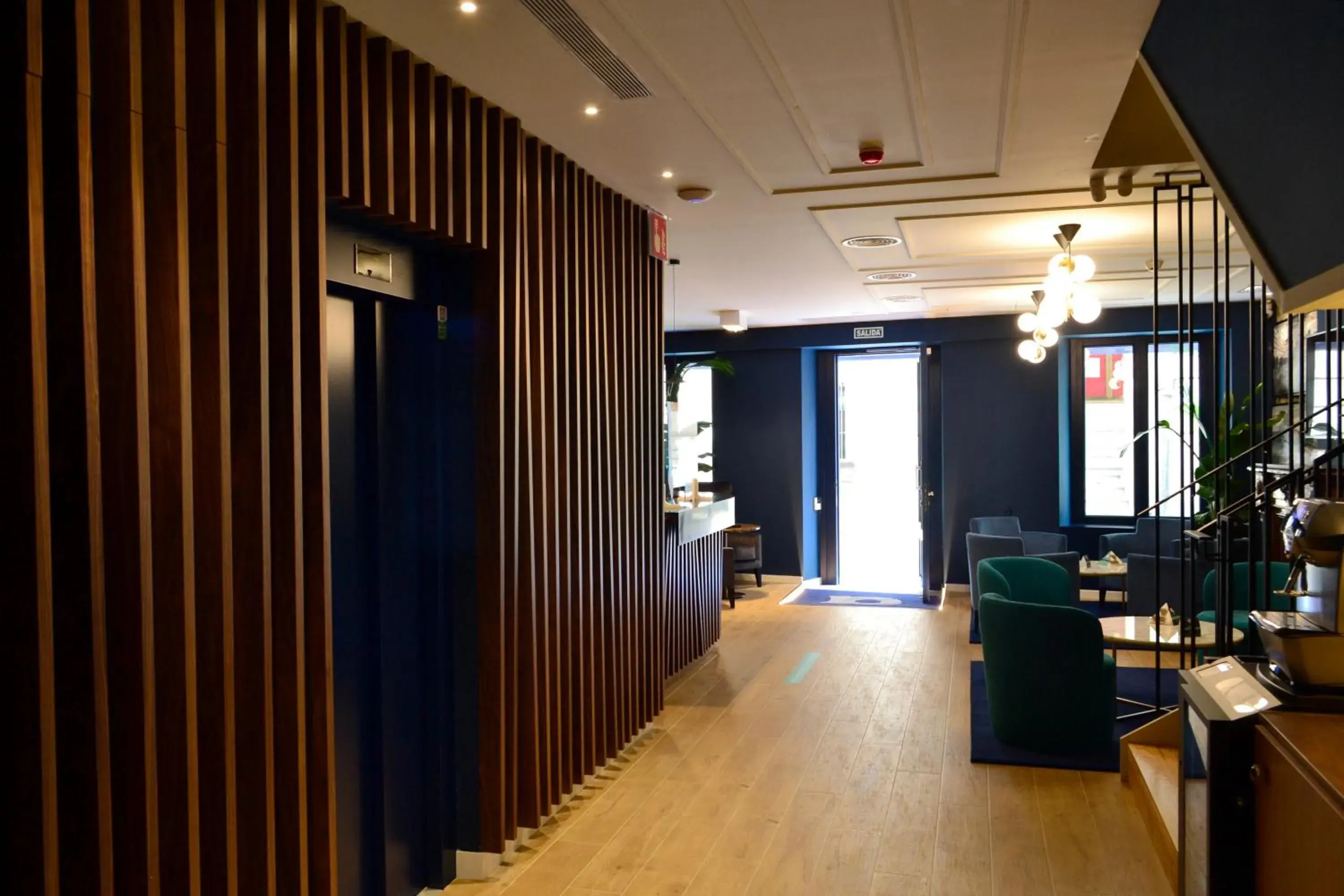 Lobby or reception in Hotel Alda Galería Coruña Lobby or reception in Hotel Alda Galería Coruña