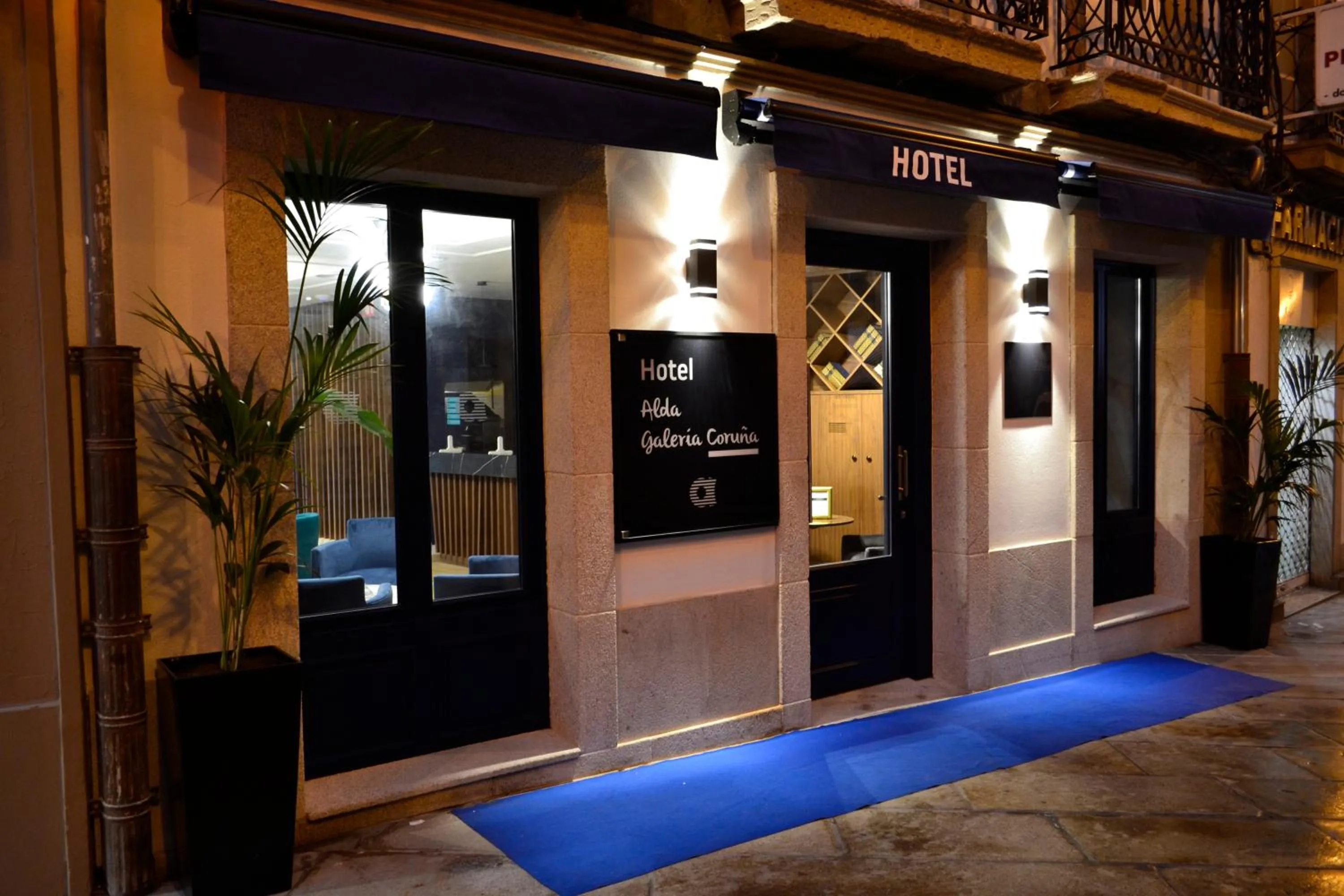 Property building in Hotel Alda Galería Coruña