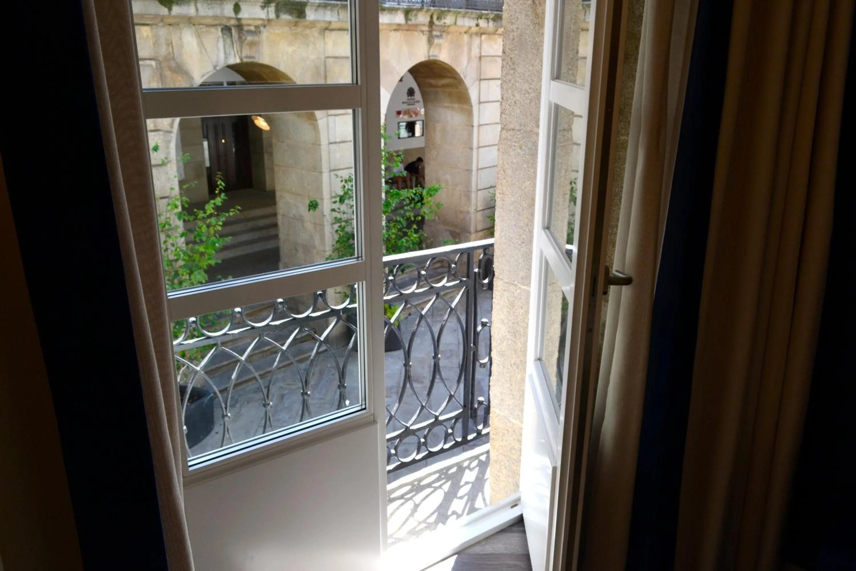Balcony/Terrace in Hotel Alda Galería Coruña