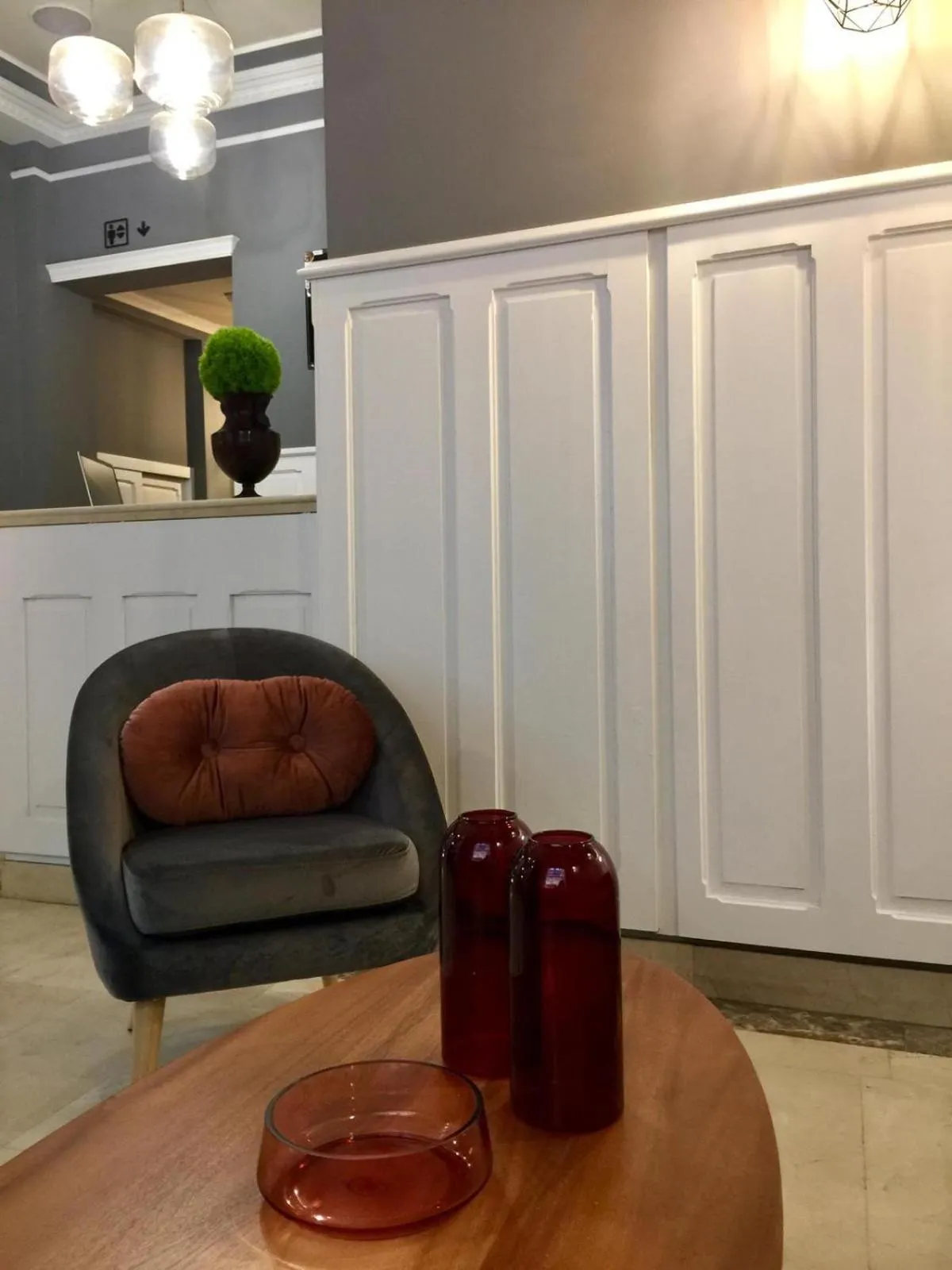 Lobby or reception in Alda Miramar Rooms