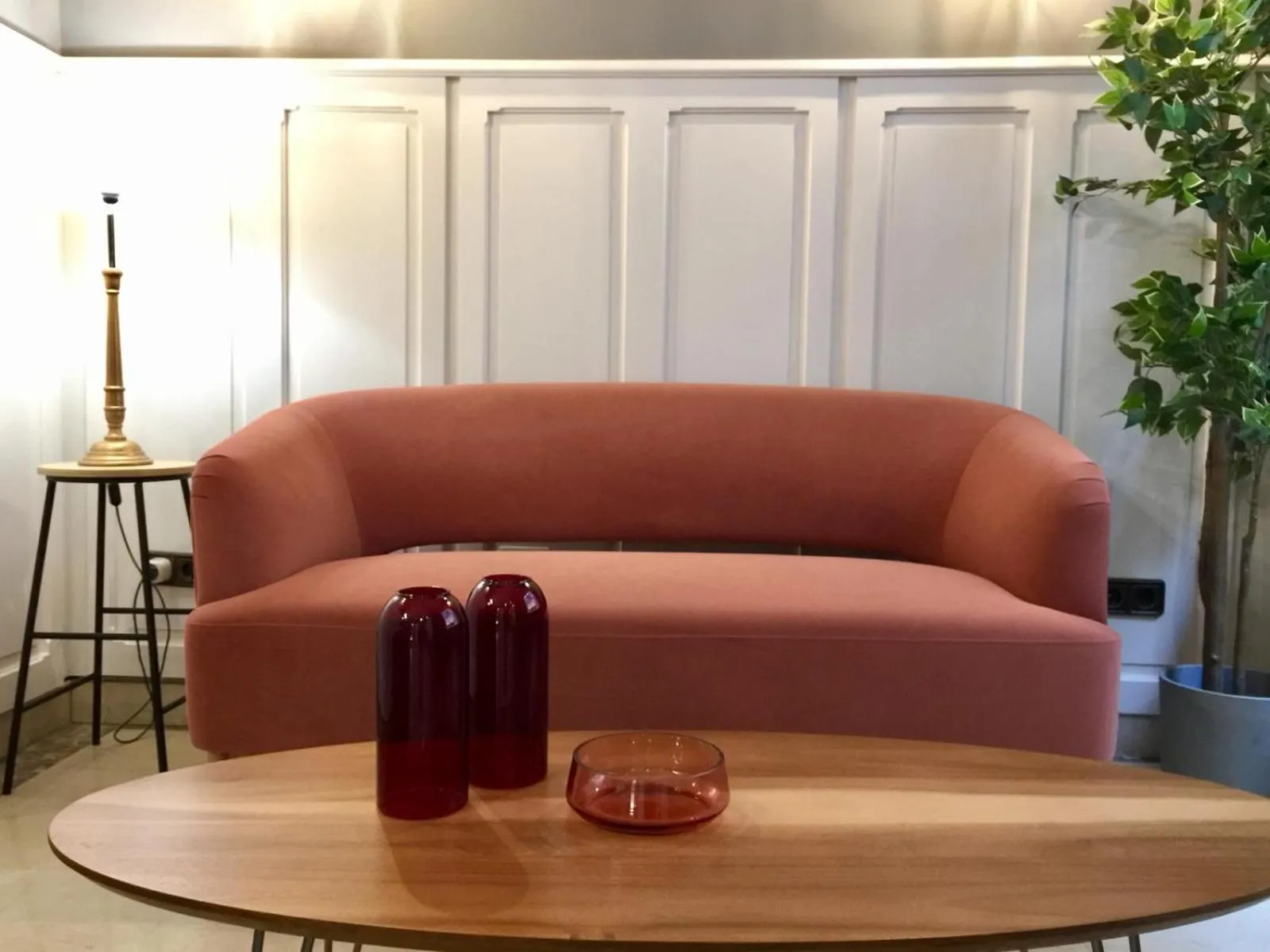 Seating area in Alda Miramar Rooms