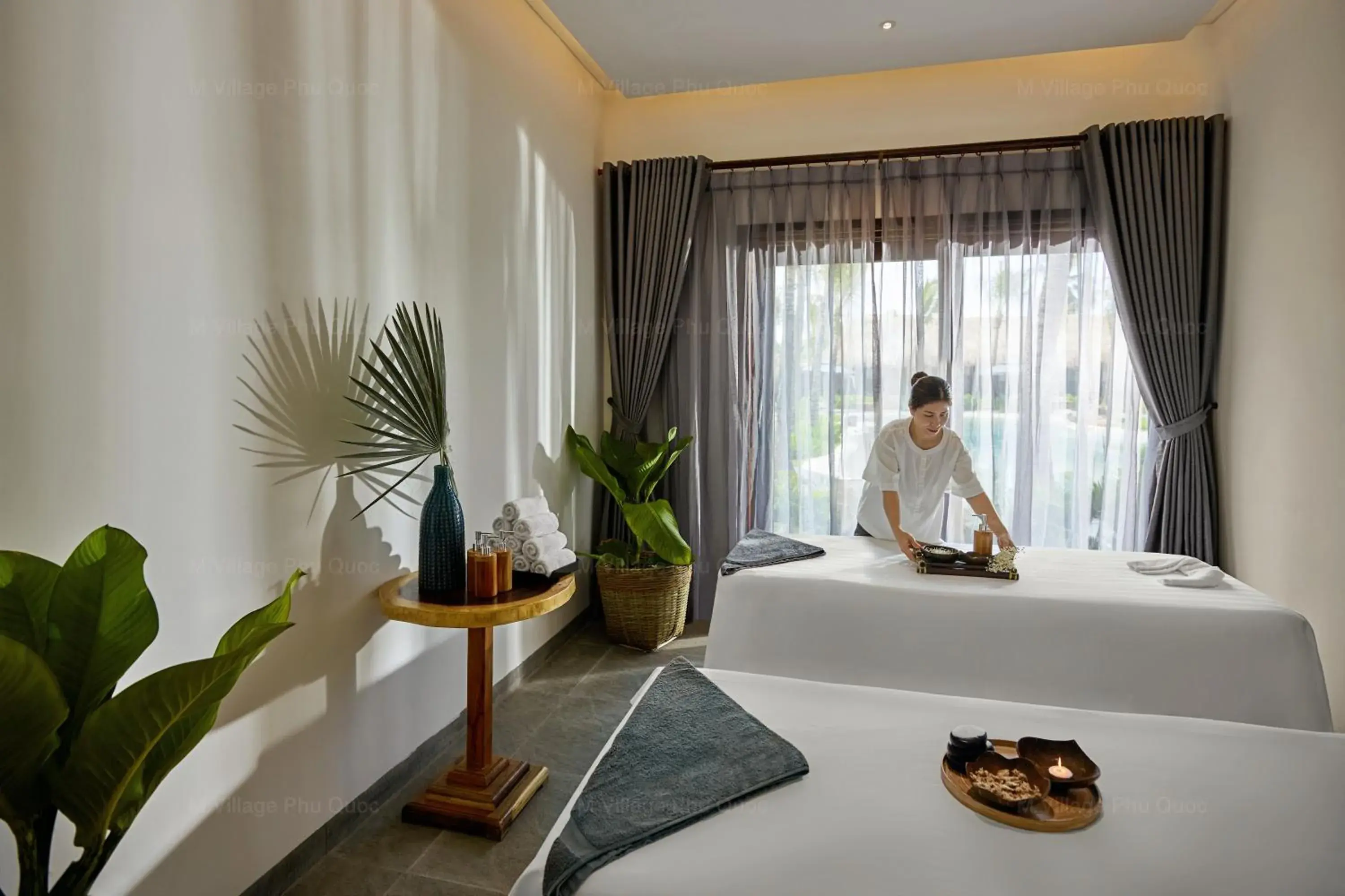 Spa and wellness centre/facilities, Bed in M Village Phu Quoc Spa and wellness centre/facilities, Bed in M Village Phu Quoc