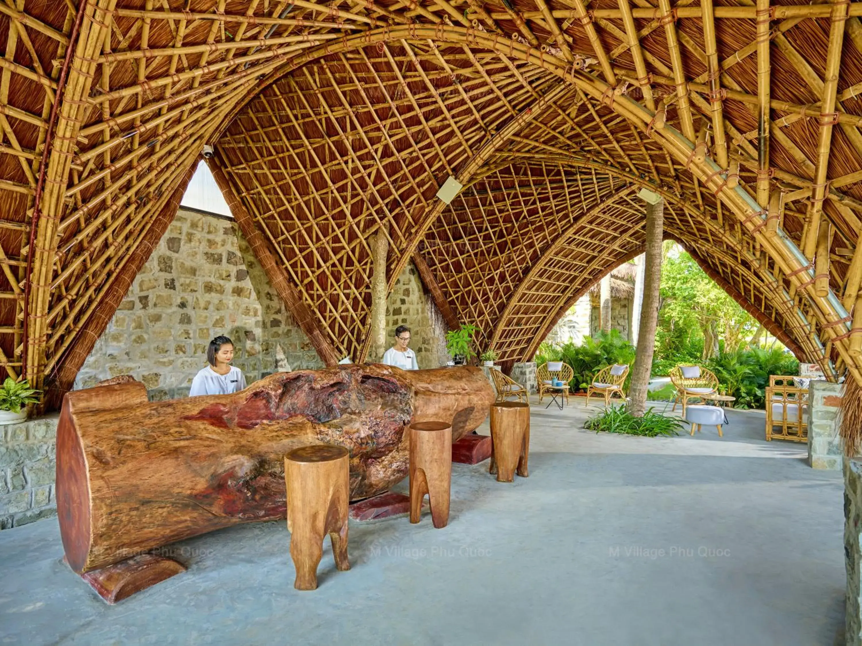 Lobby or reception in M Village Phu Quoc Lobby or reception in M Village Phu Quoc