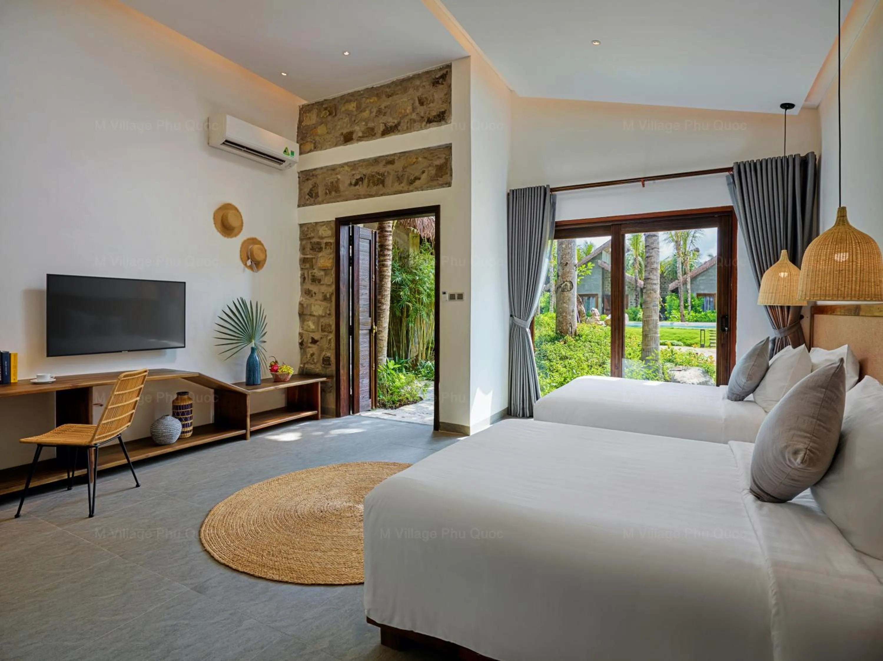 Bed in M Village Phu Quoc