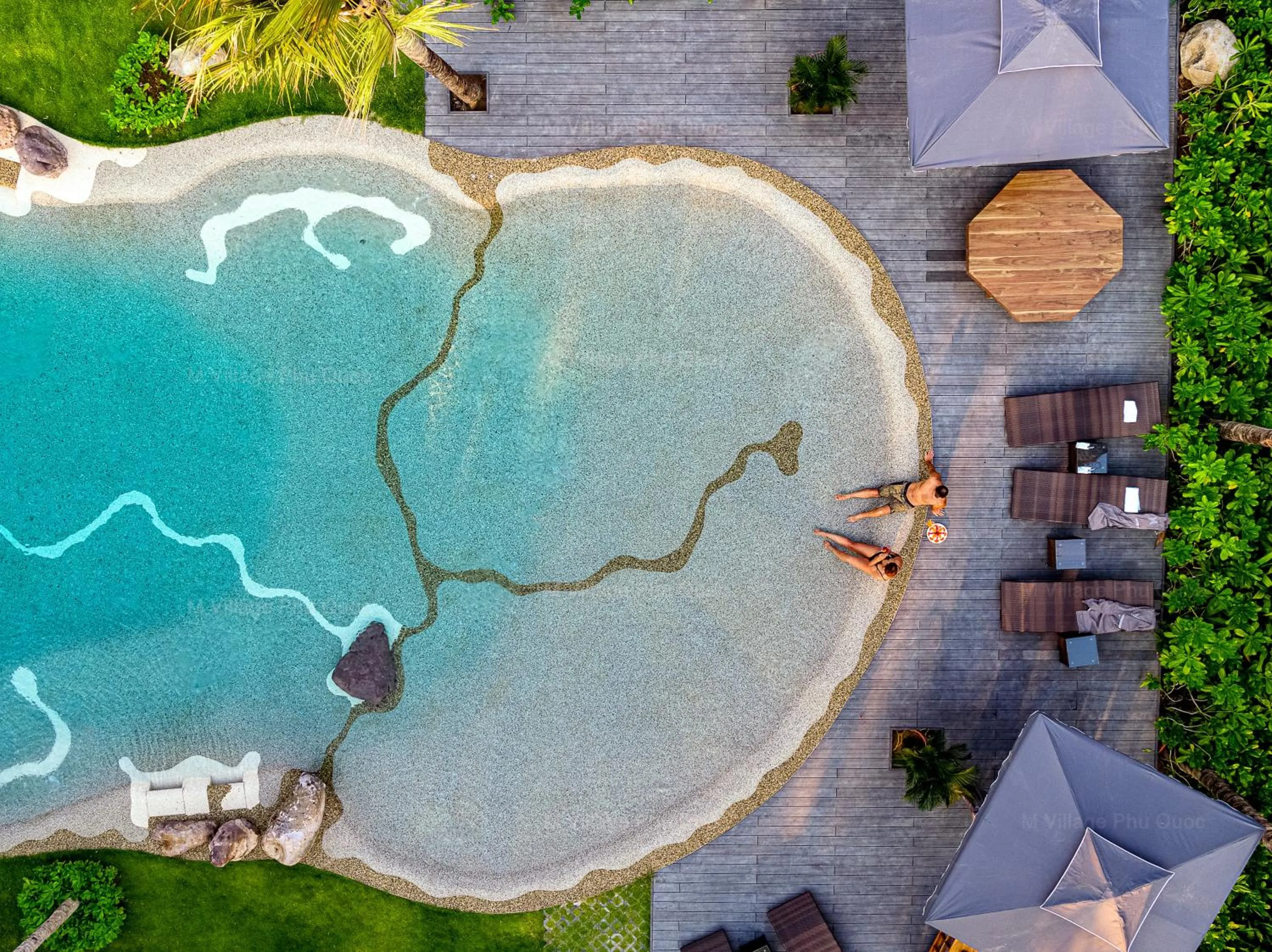 Bird's eye view in M Village Phu Quoc