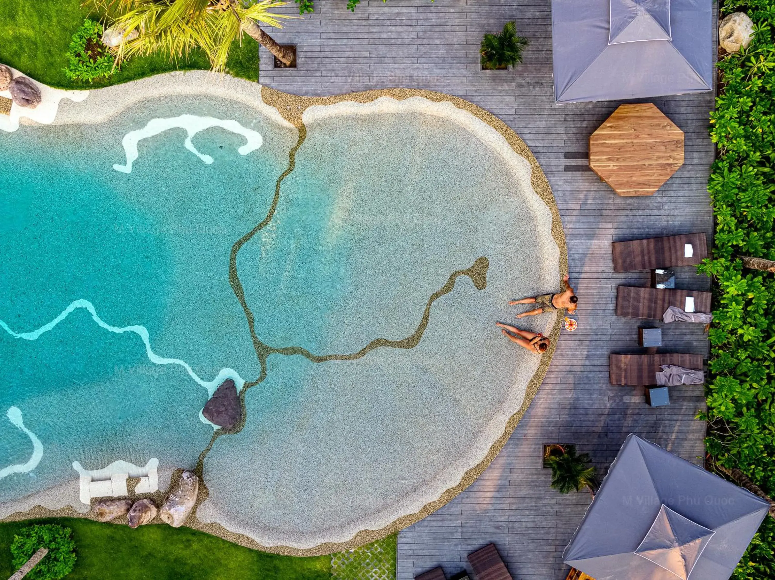 Bird's eye view in M Village Phu Quoc Bird's eye view in M Village Phu Quoc