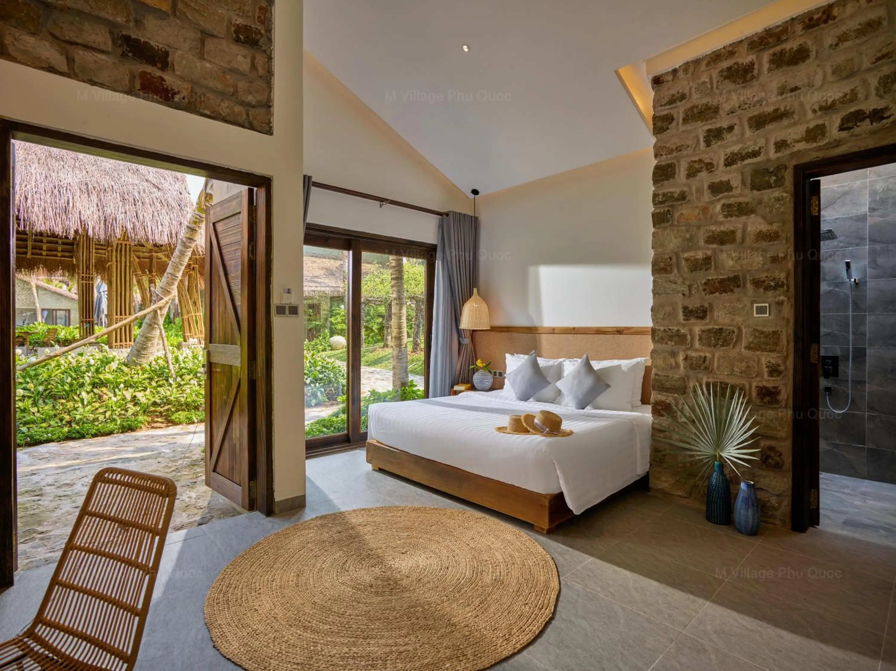 Bedroom, Bed in M Village Phu Quoc