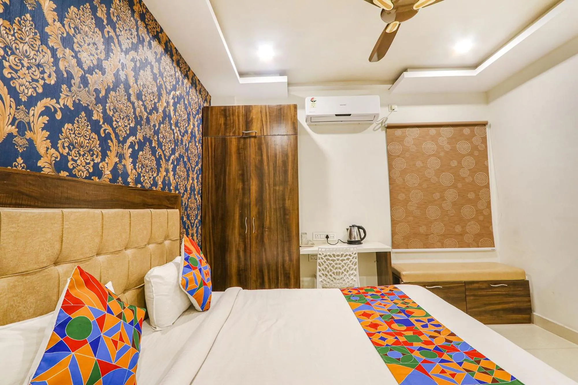 Bed in Via The Sunrise Inn - Nr Gayatri Vidya Parishad College of Engineering