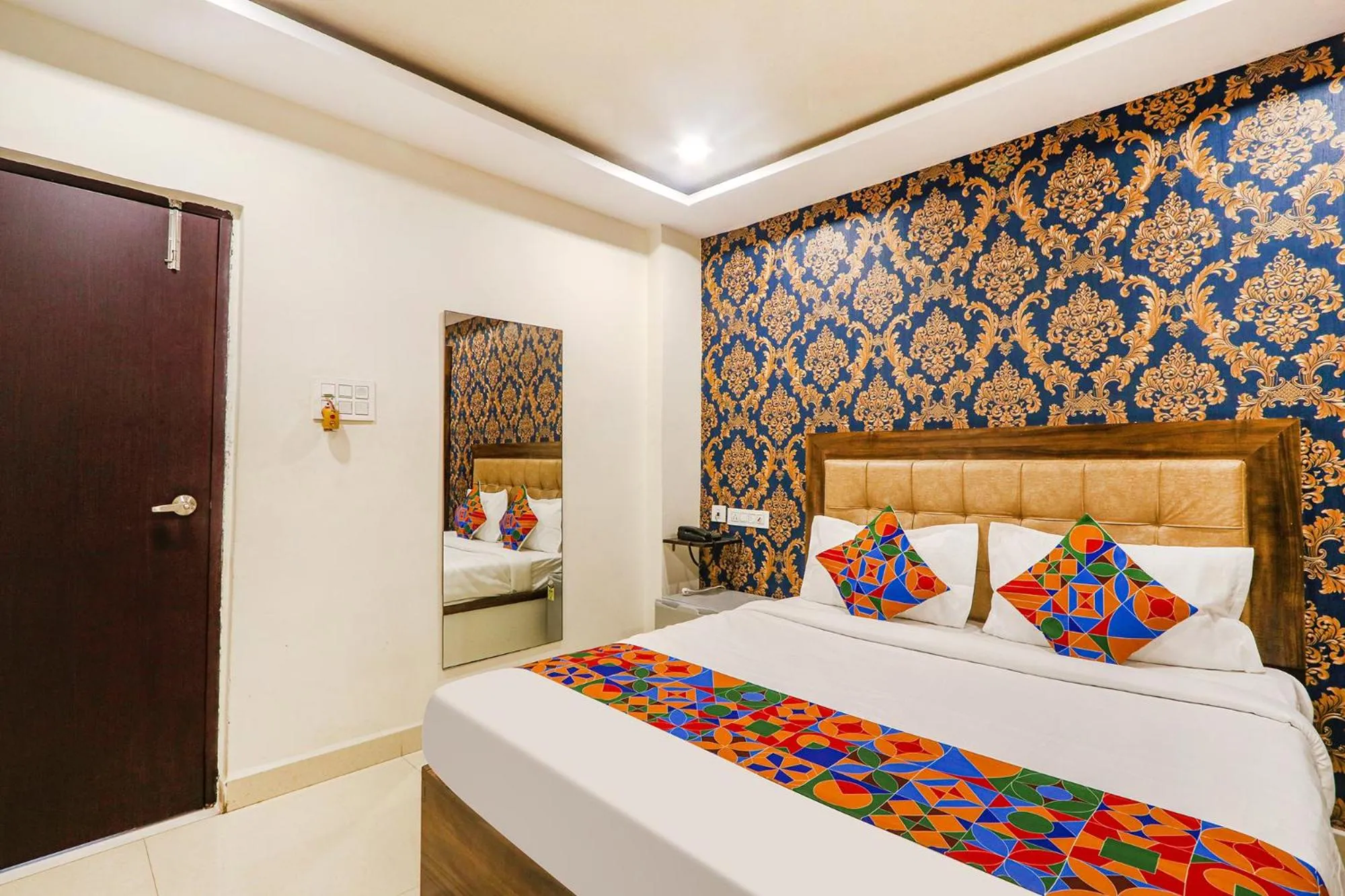 Bed in Via The Sunrise Inn - Nr Gayatri Vidya Parishad College of Engineering