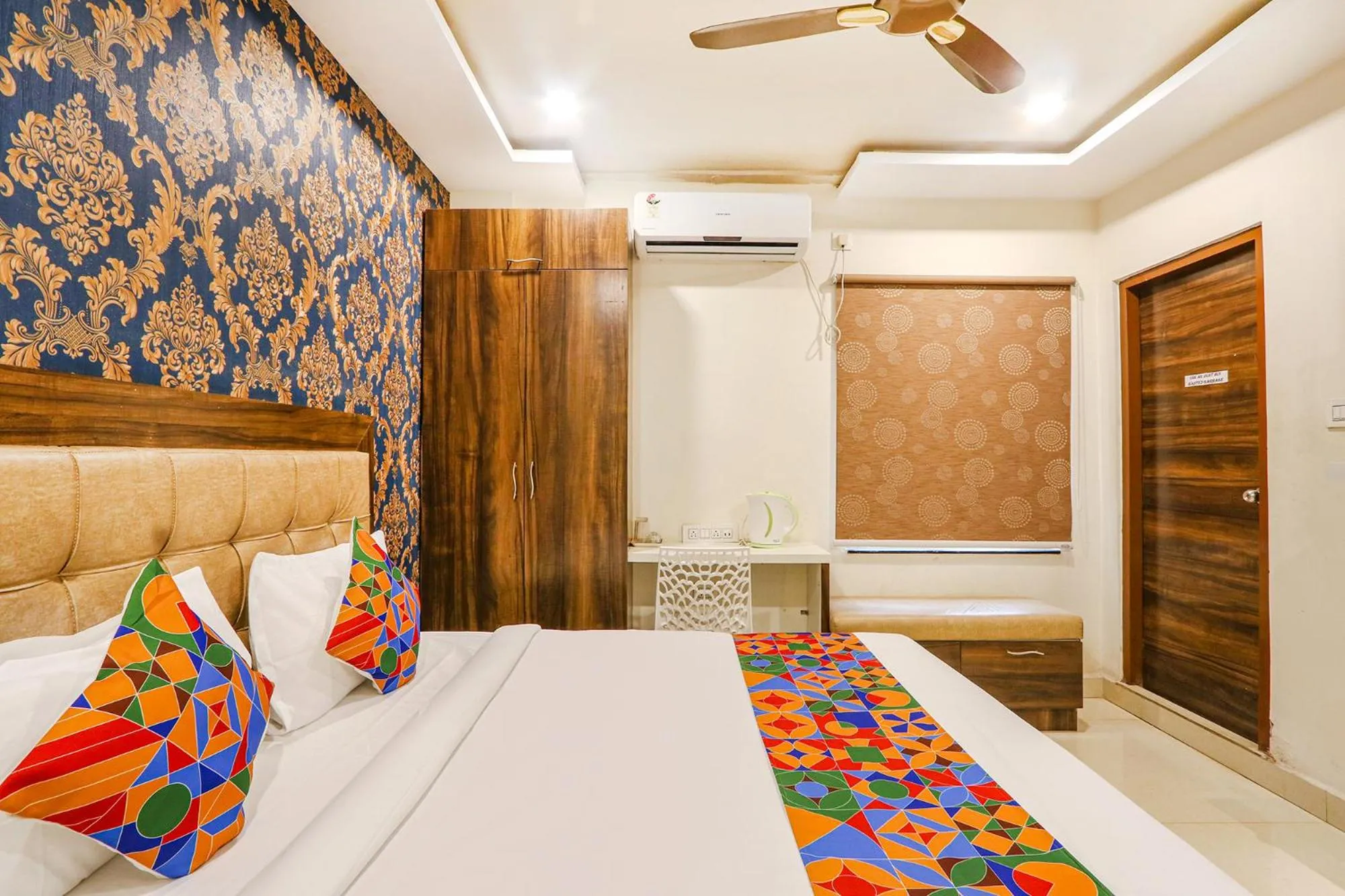 Bed in Via The Sunrise Inn - Nr Gayatri Vidya Parishad College of Engineering