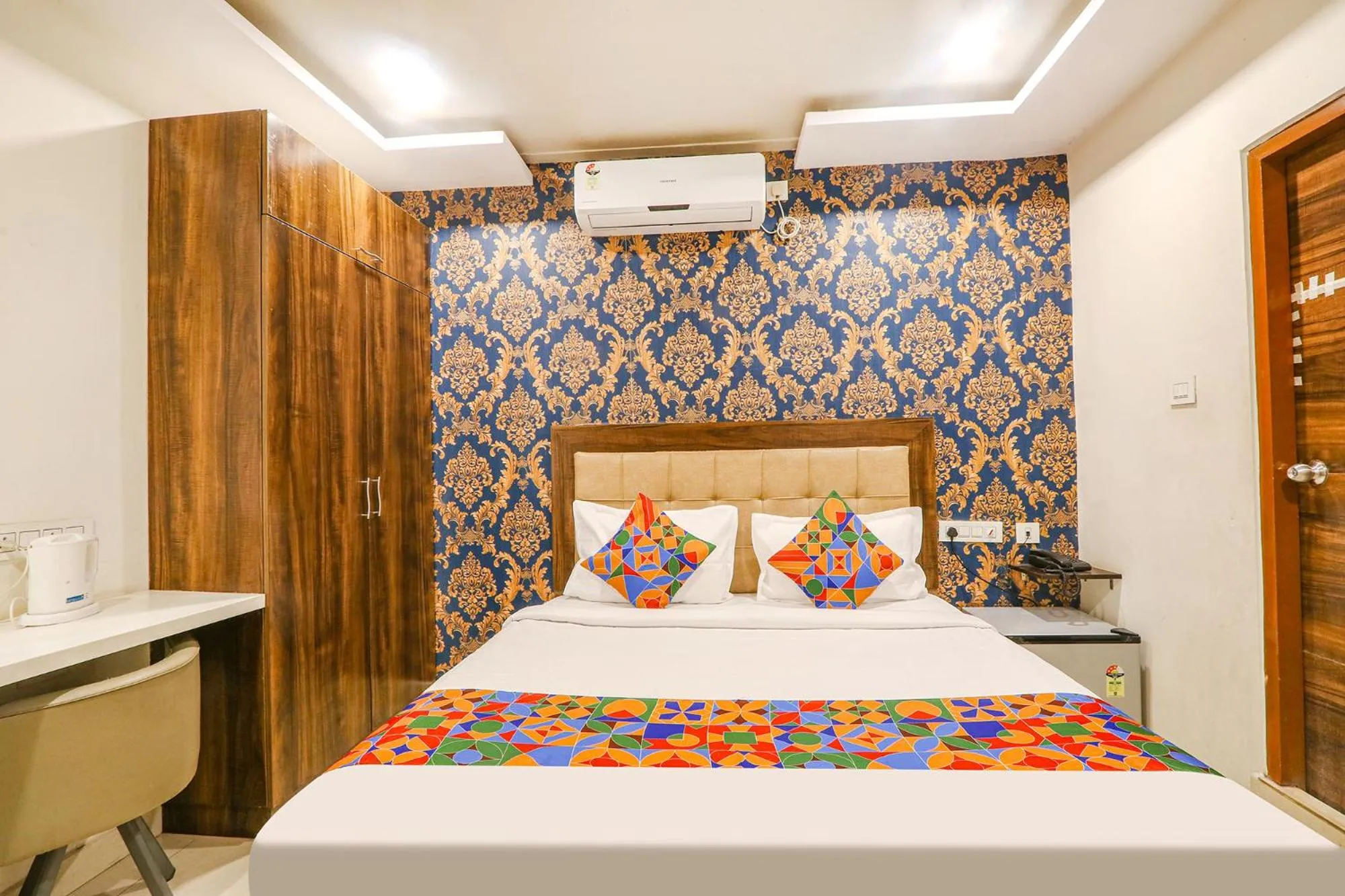 Bed in Via The Sunrise Inn - Nr Gayatri Vidya Parishad College of Engineering