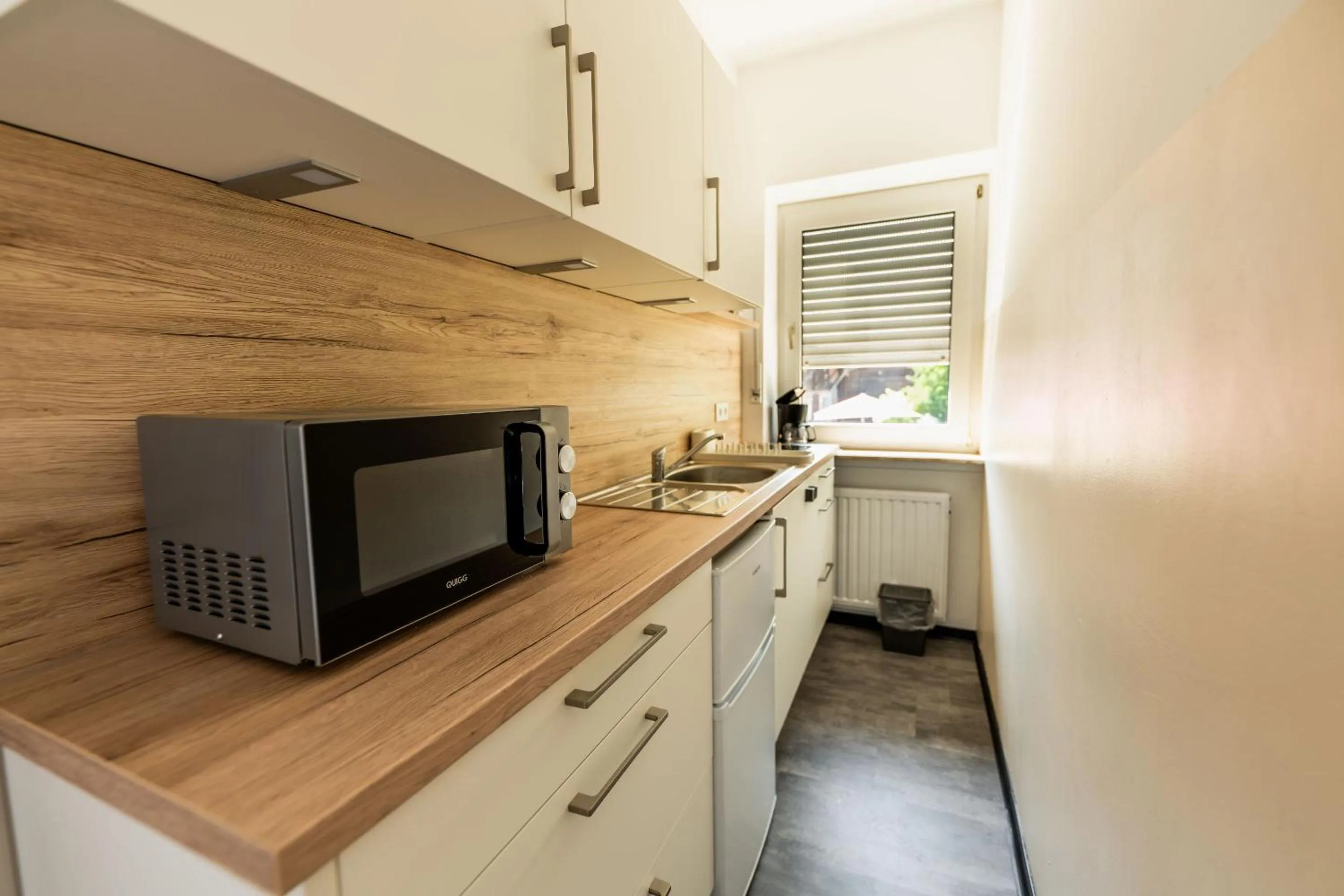 Kitchen or kitchenette in Landhotel Georgshof