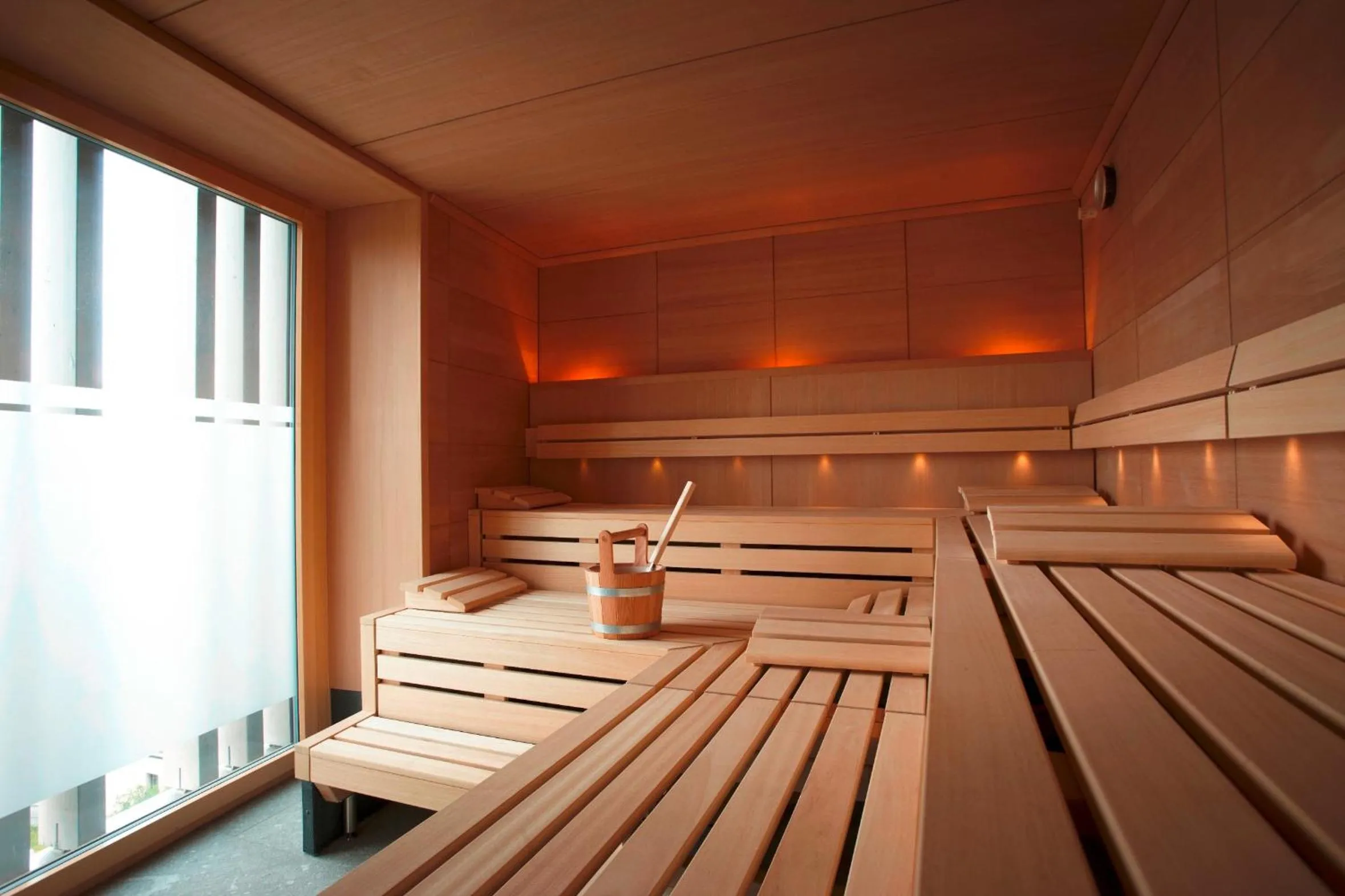 Sauna in Hotel Belvoir Lake View & Spa