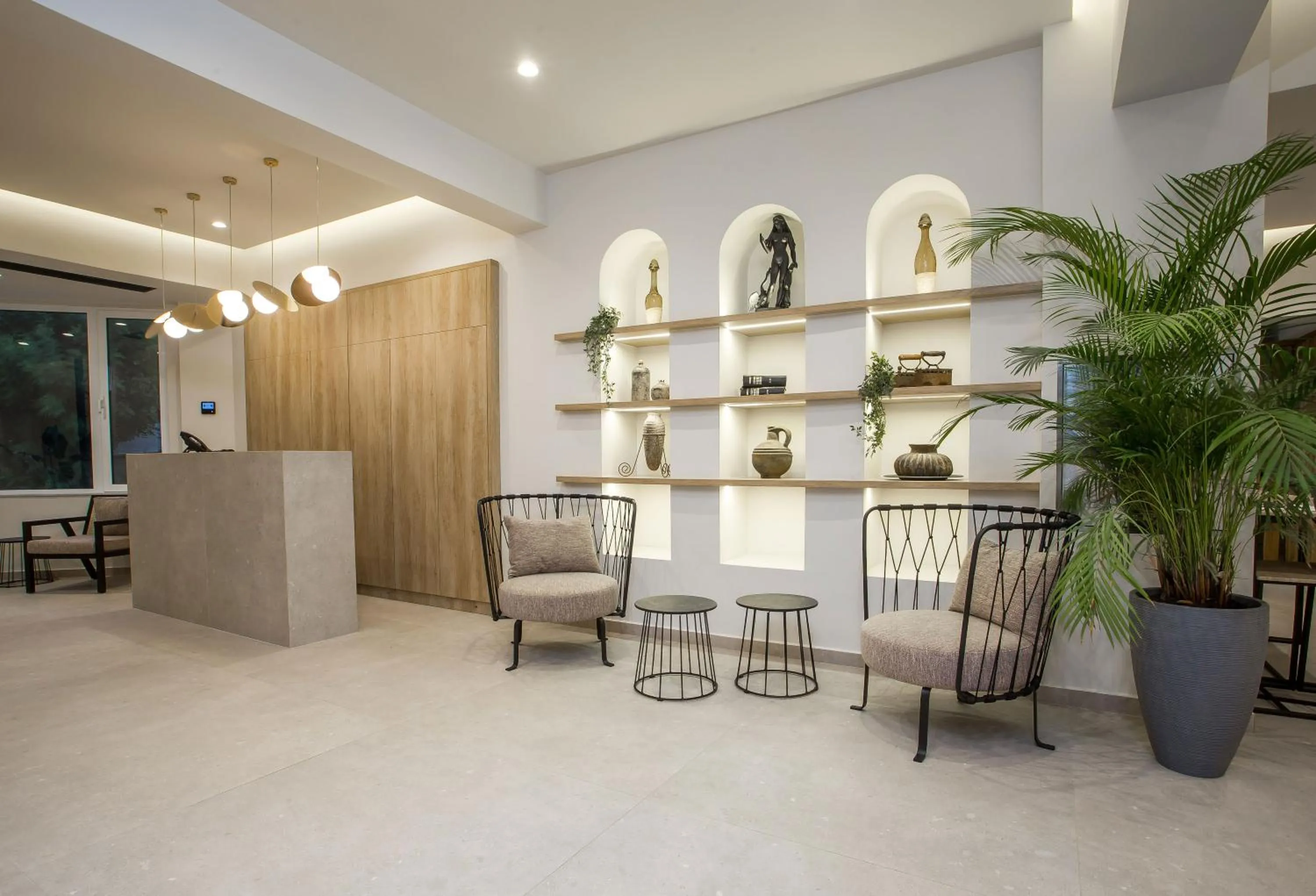 Lobby or reception in Ladiko Suites - Faliraki