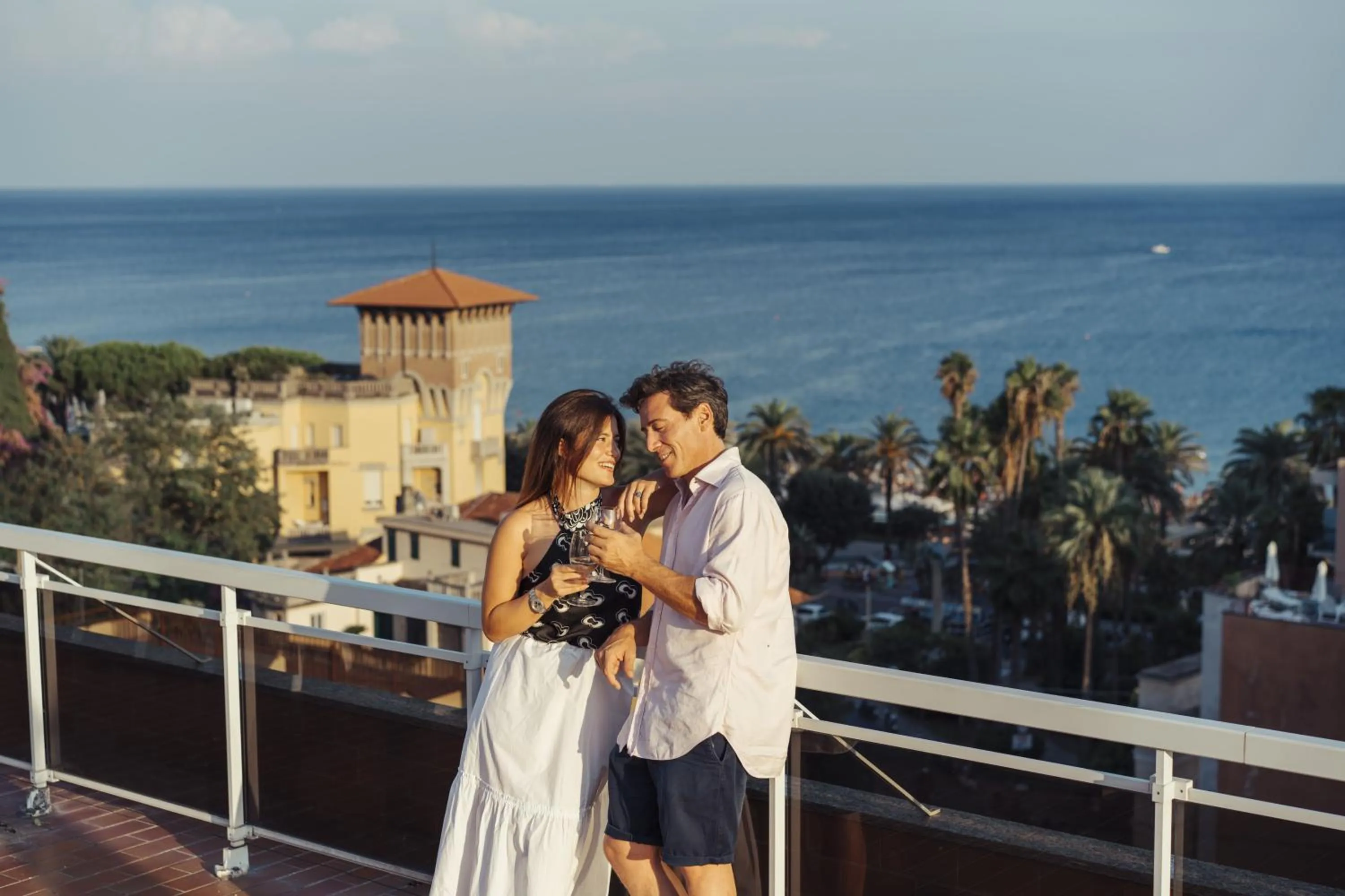 Balcony/Terrace in Hotel Careni Villa Italia