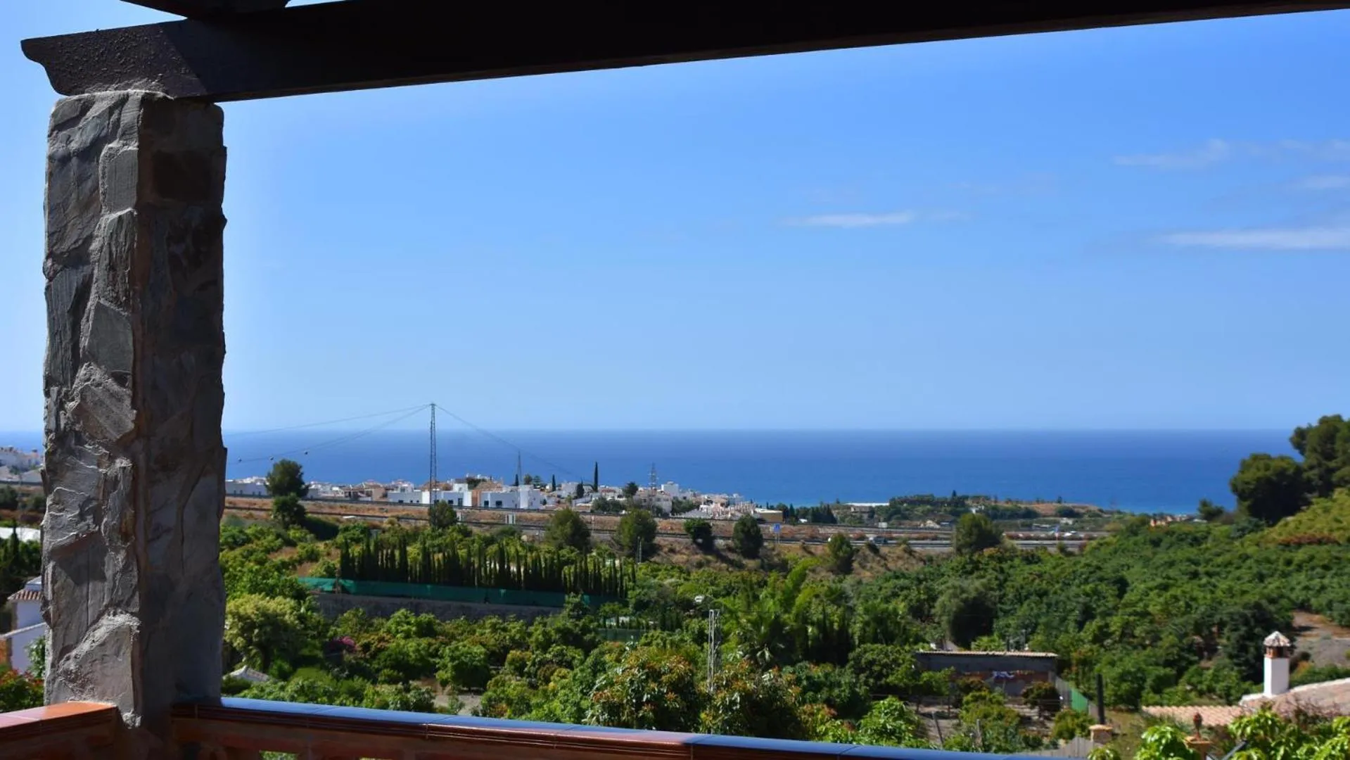 Sea view in Villa Vistamar - private pool