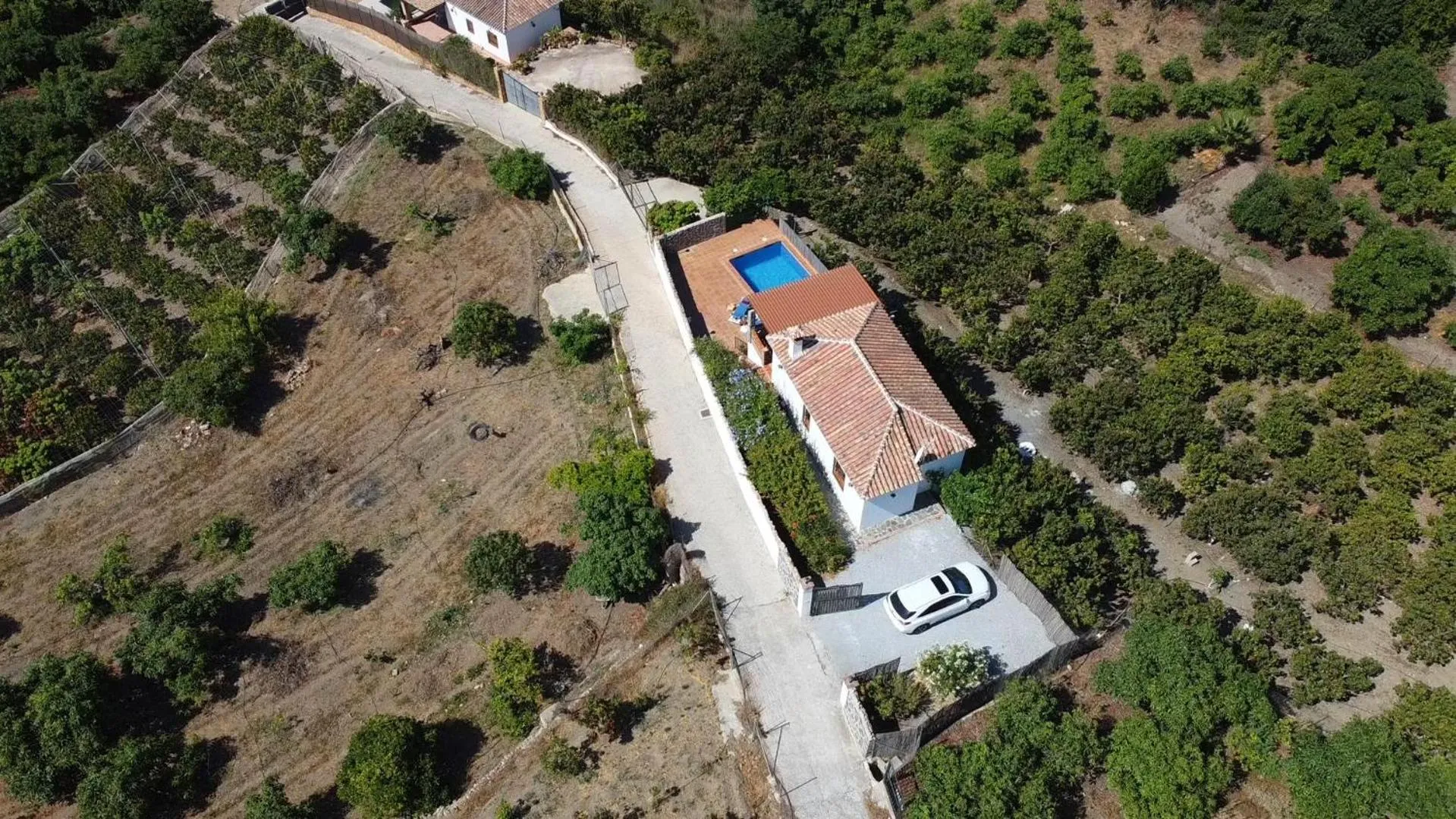 Bird's eye view in Villa Vistamar - private pool