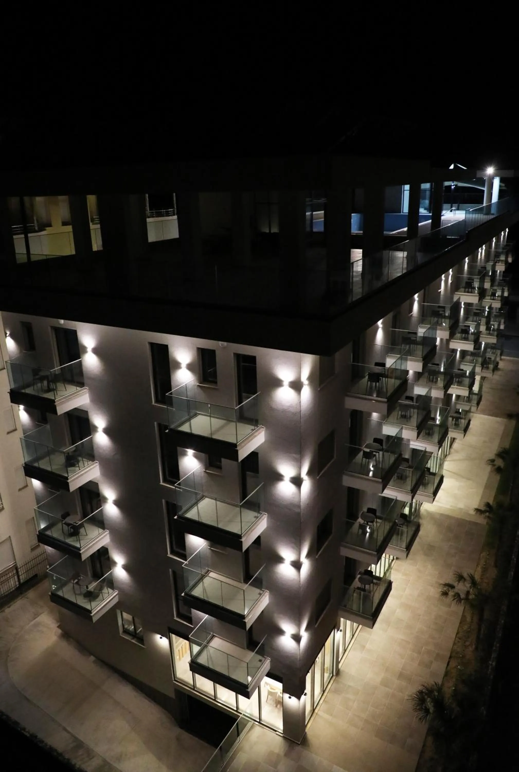 Property building in Hotel Triumf Shengjin