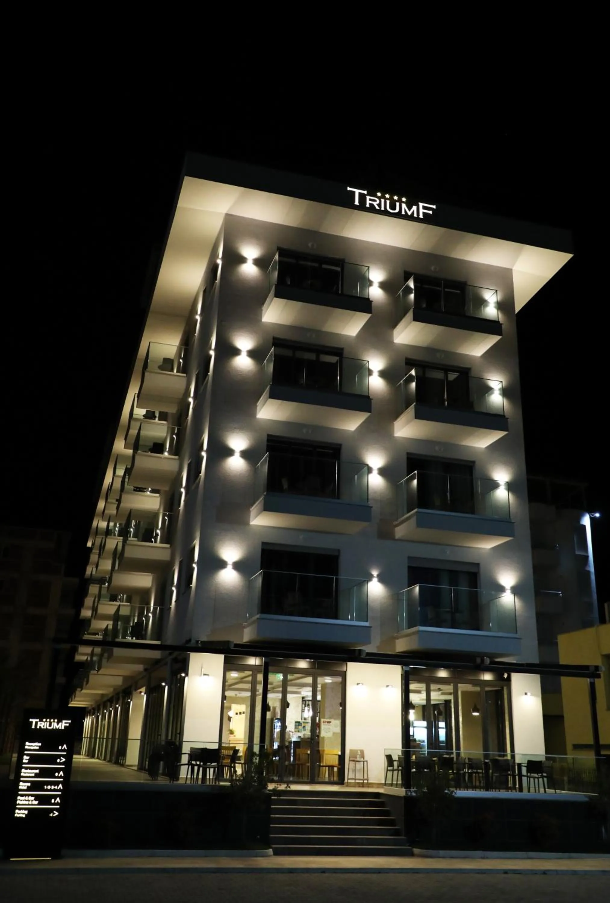 Property building in Hotel Triumf Shengjin