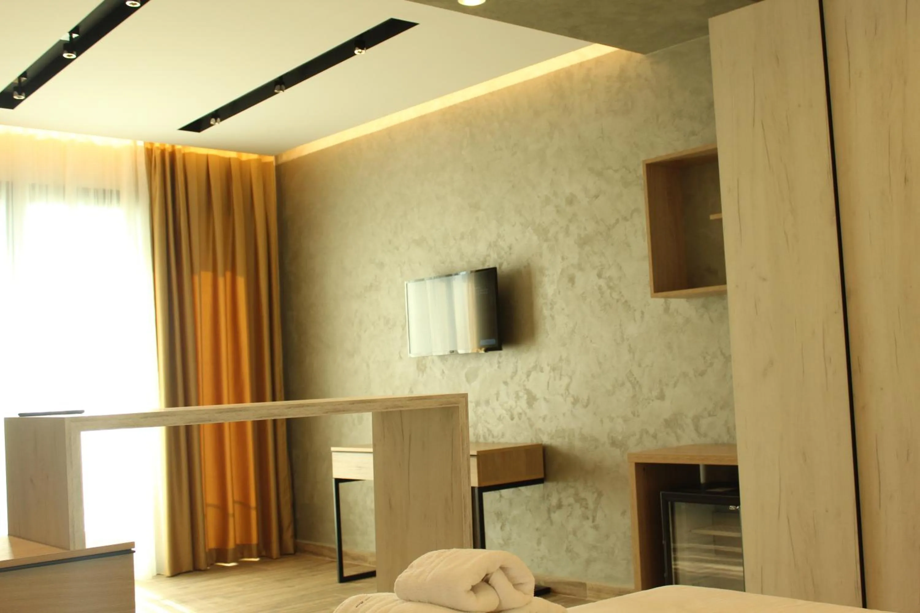 Bedroom in Hotel Triumf Shengjin