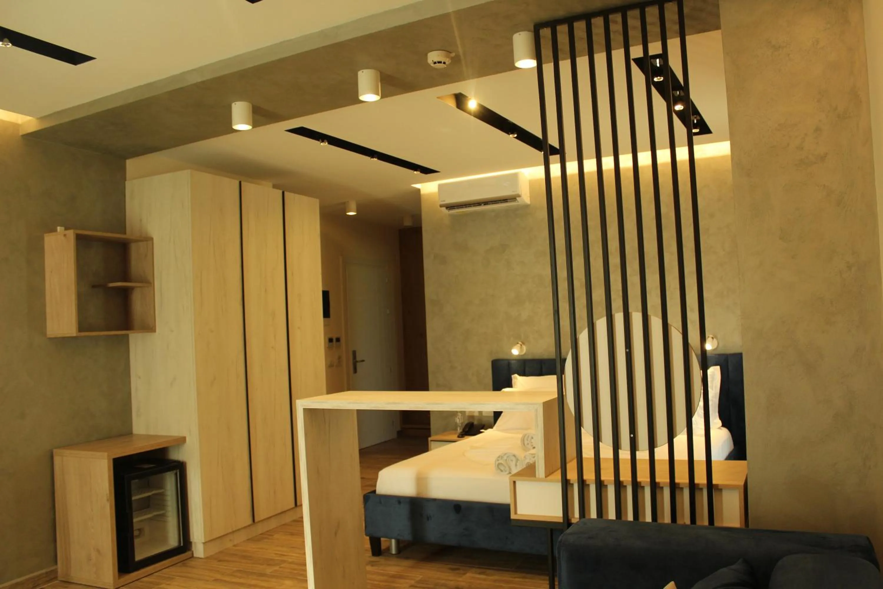 Bedroom, Bed in Hotel Triumf Shengjin