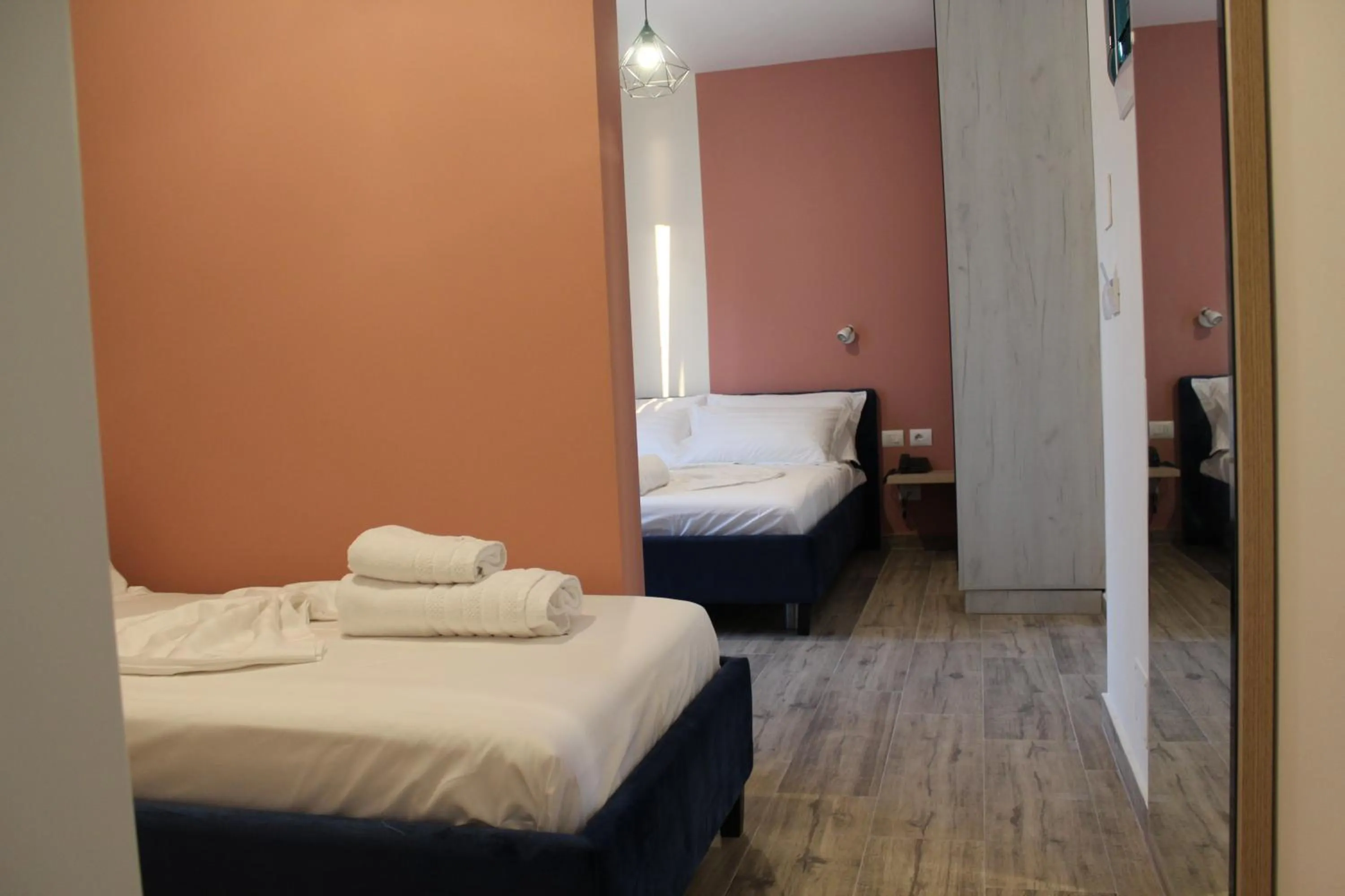 Bedroom, Bed in Hotel Triumf Shengjin