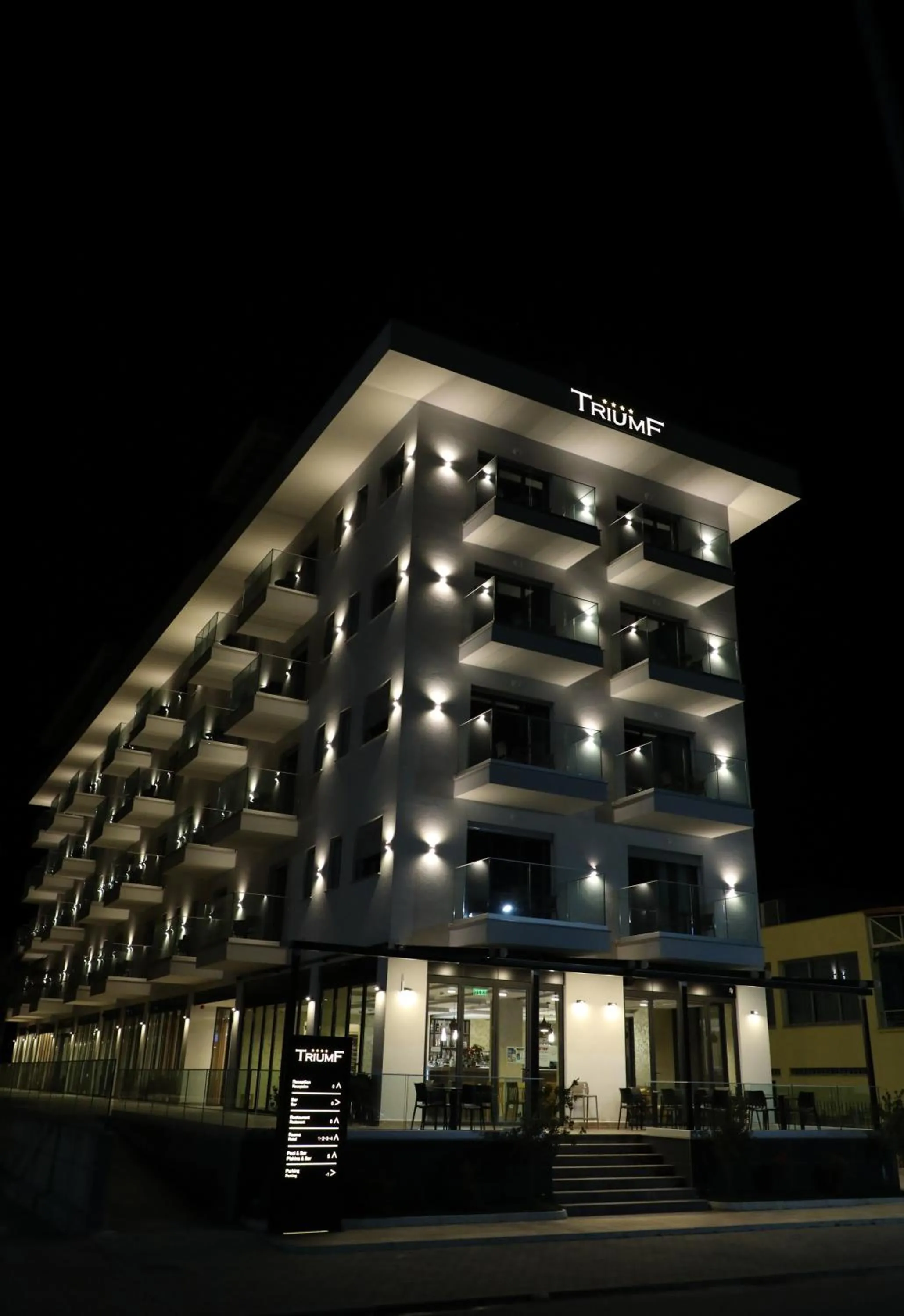 Property building in Hotel Triumf Shengjin